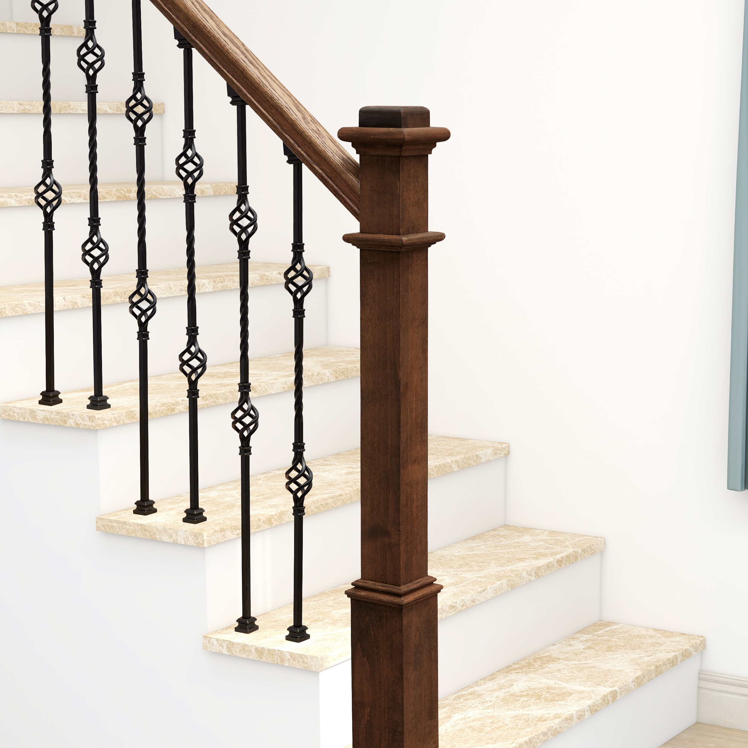 RELIABILT WGSH904RB Interior-Stairpart-Balusters - View #4