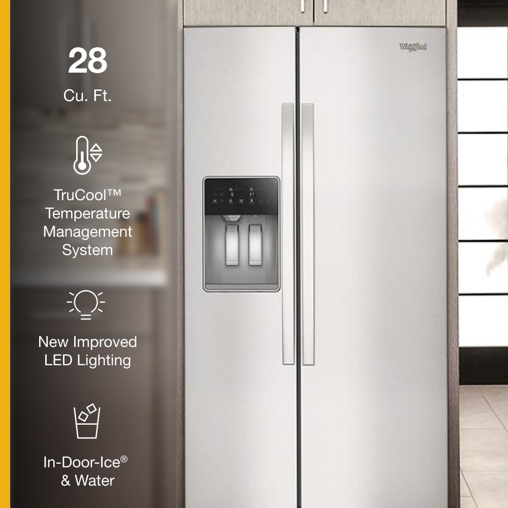 Whirlpool WRSF5536RZ Side-By-Side - View #5