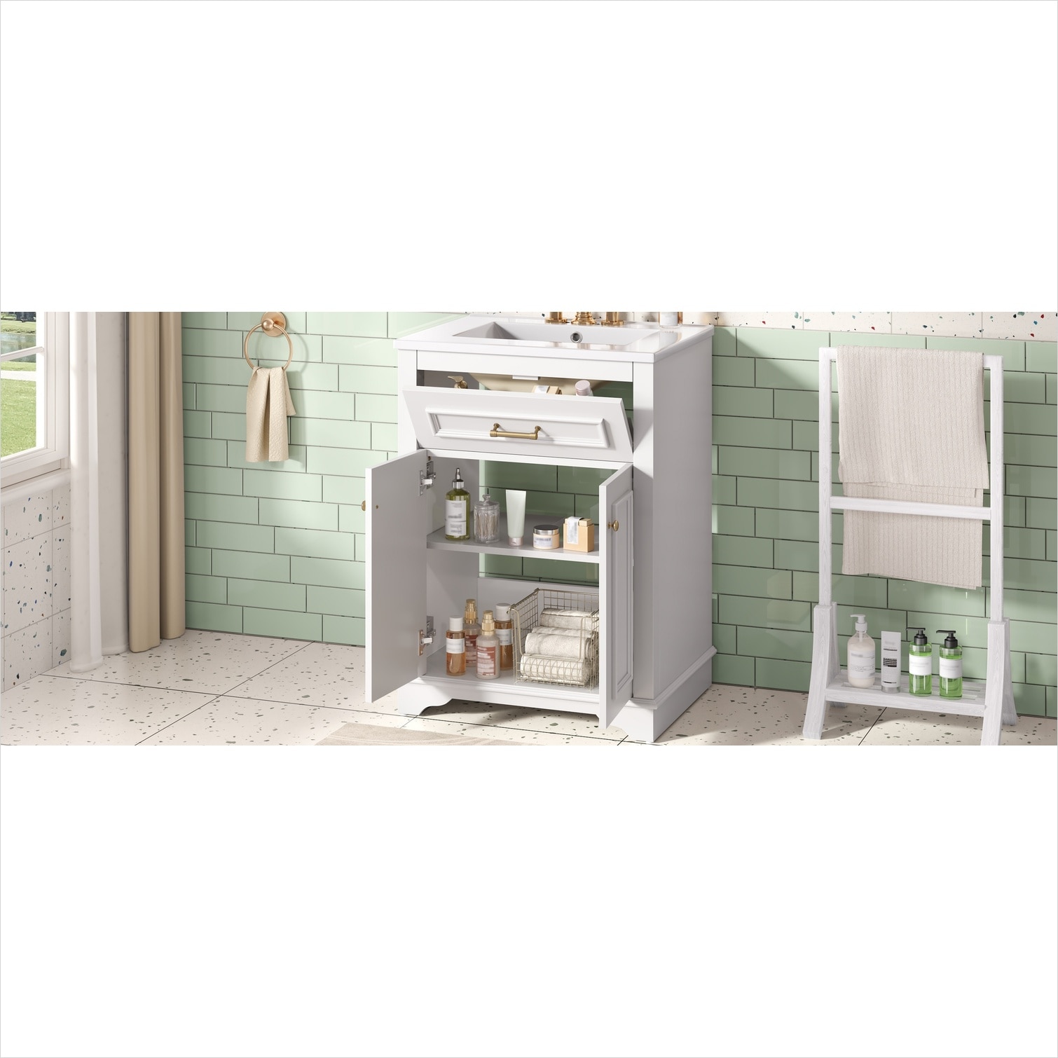 Naturefalls 8C65PQKY2X1U Bath-Vanity-Combo - View #5