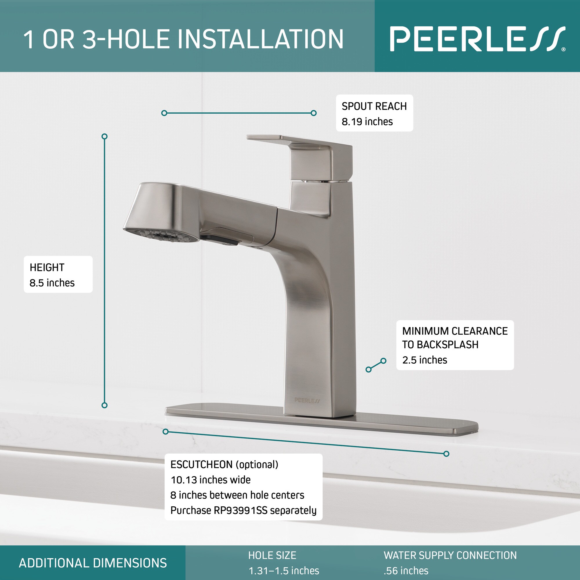 Peerless P6919LF-SS Kitchen-Faucets - View #7