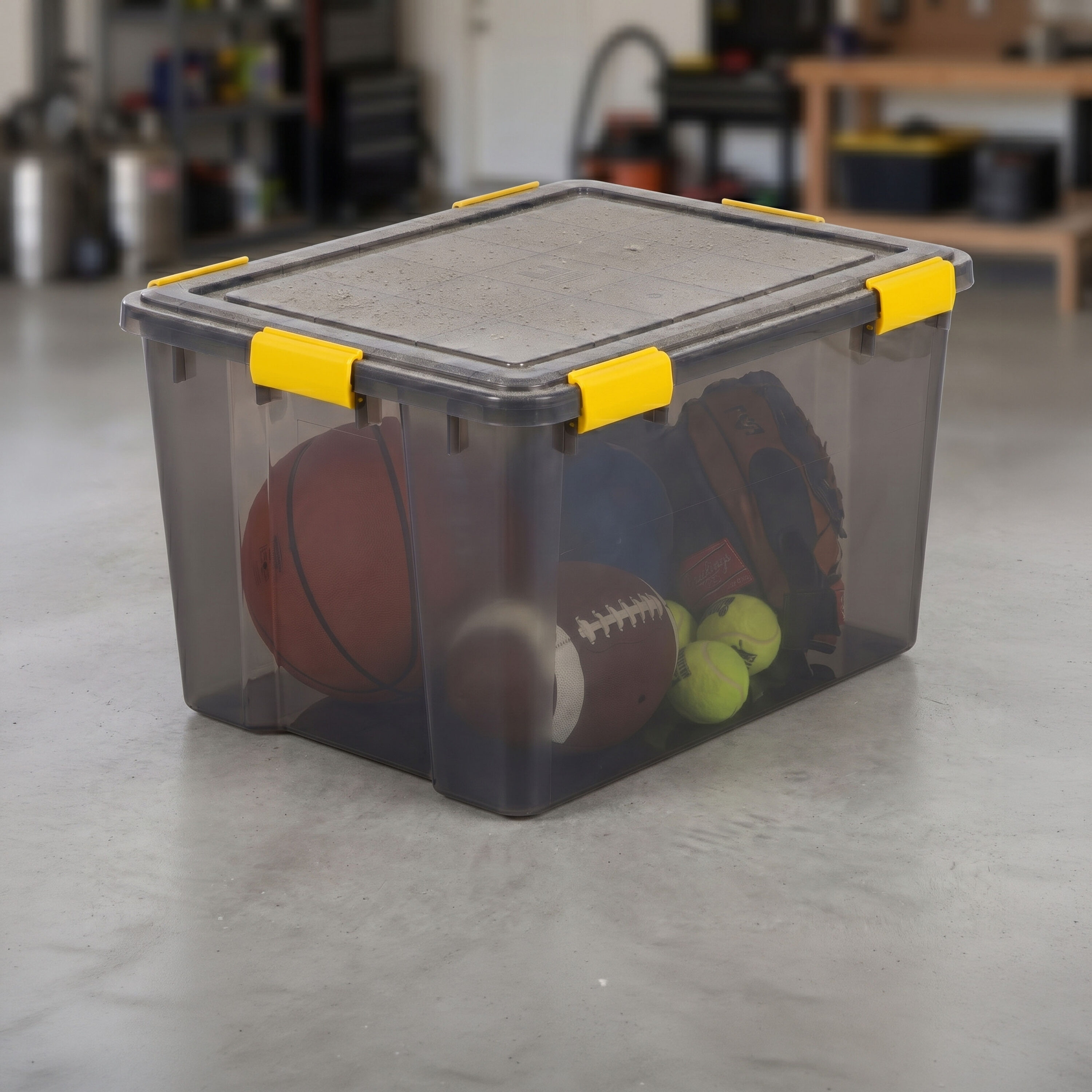 IRIS 500573 Plastic-Storage-Totes - View #3