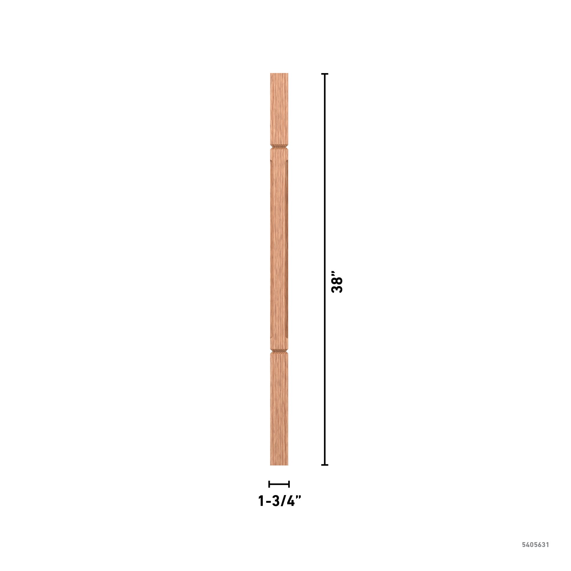L.J. Smith Stair Systems LJC-5360V-O 38 Interior-Stairpart-Balusters - View #4
