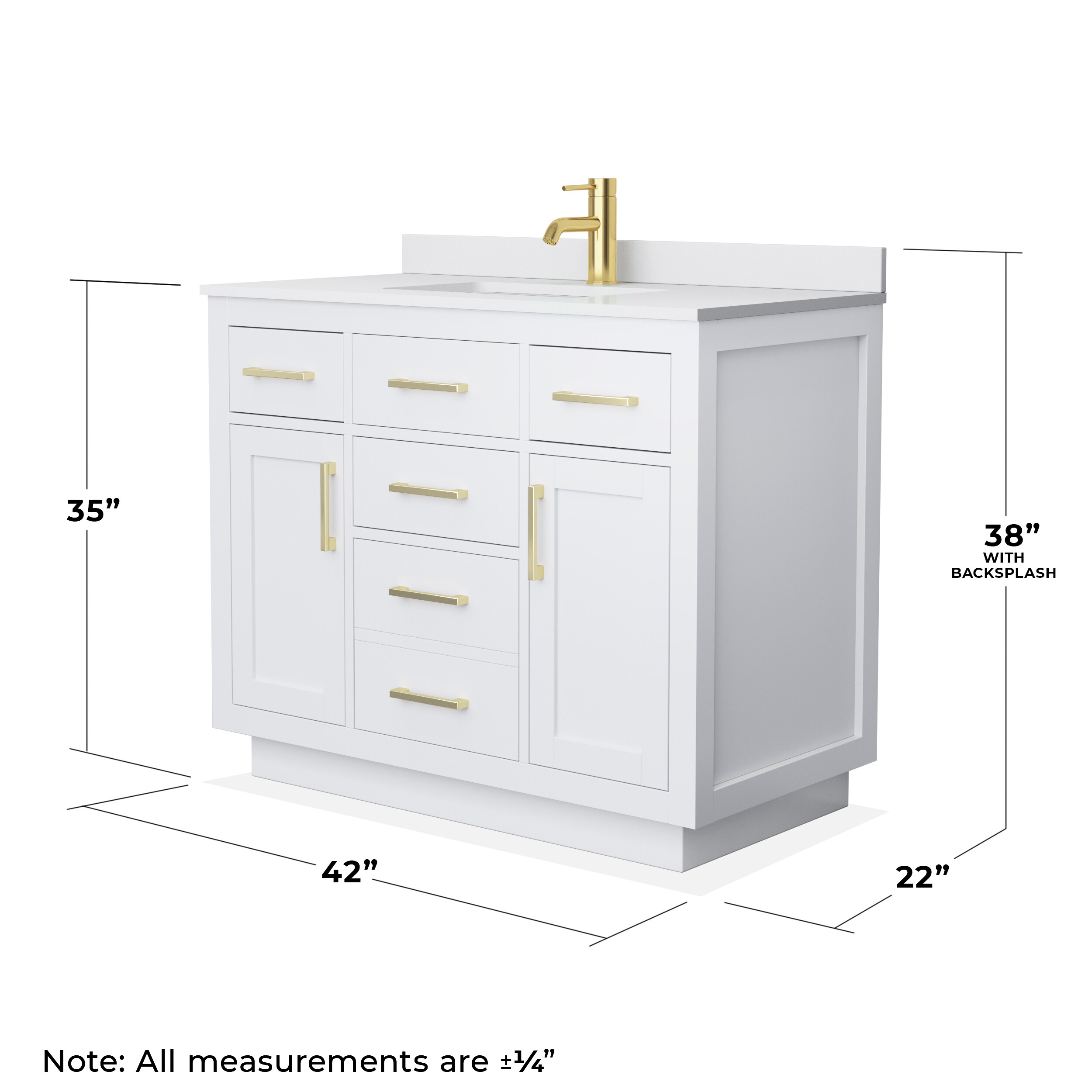 Wyndham Collection WCG262642SWGWCUNSMXX Bath-Vanity-Combo - View #4
