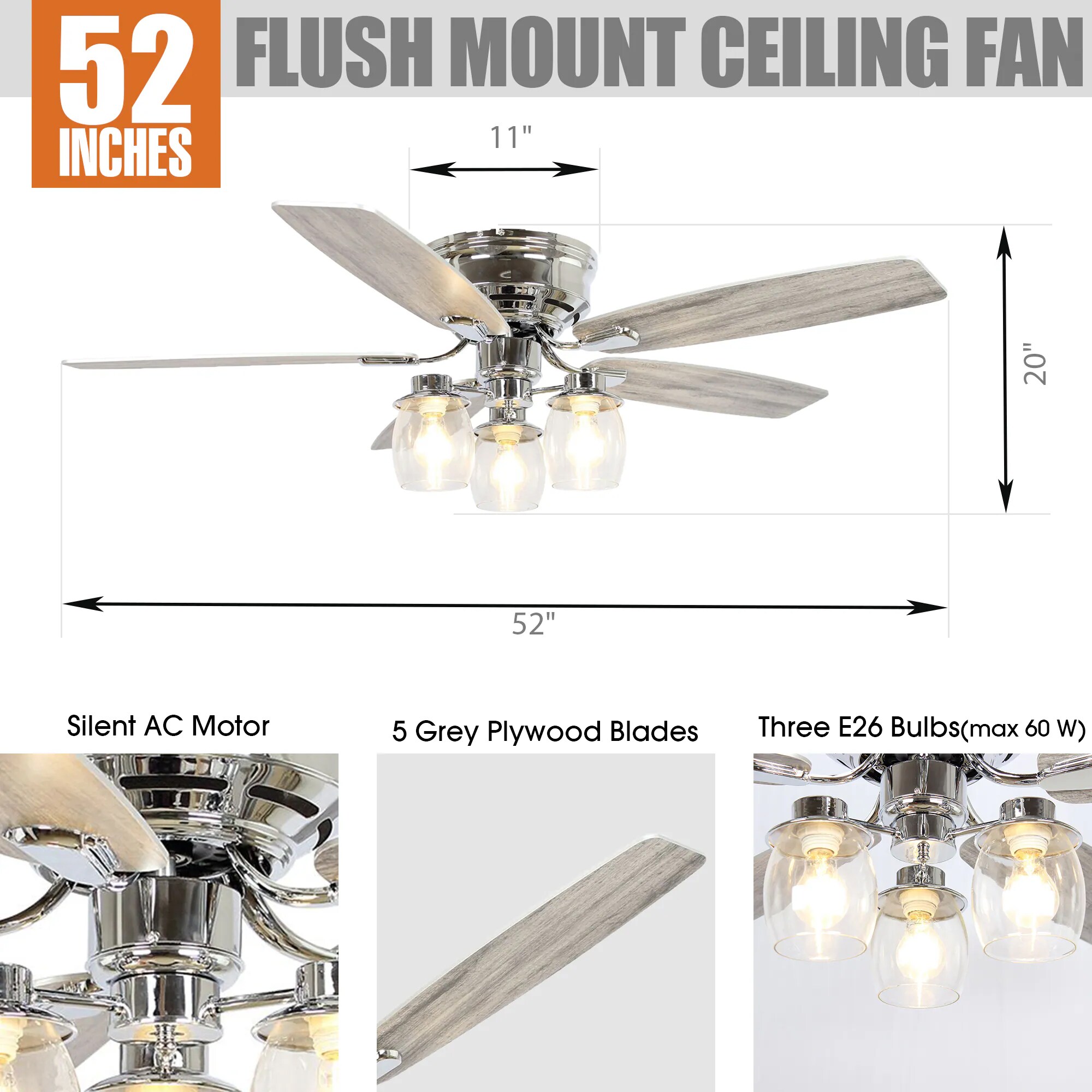 Parrot Uncle F6291110V Ceiling-Fans - View #7