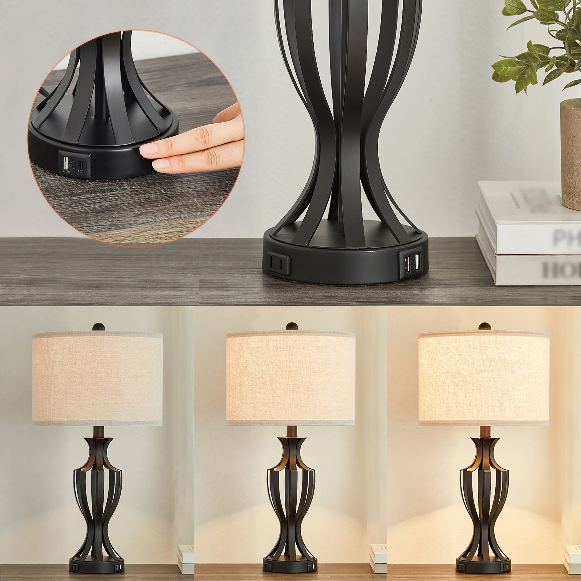KAWOTI 21205 Table-Lamps - View #4