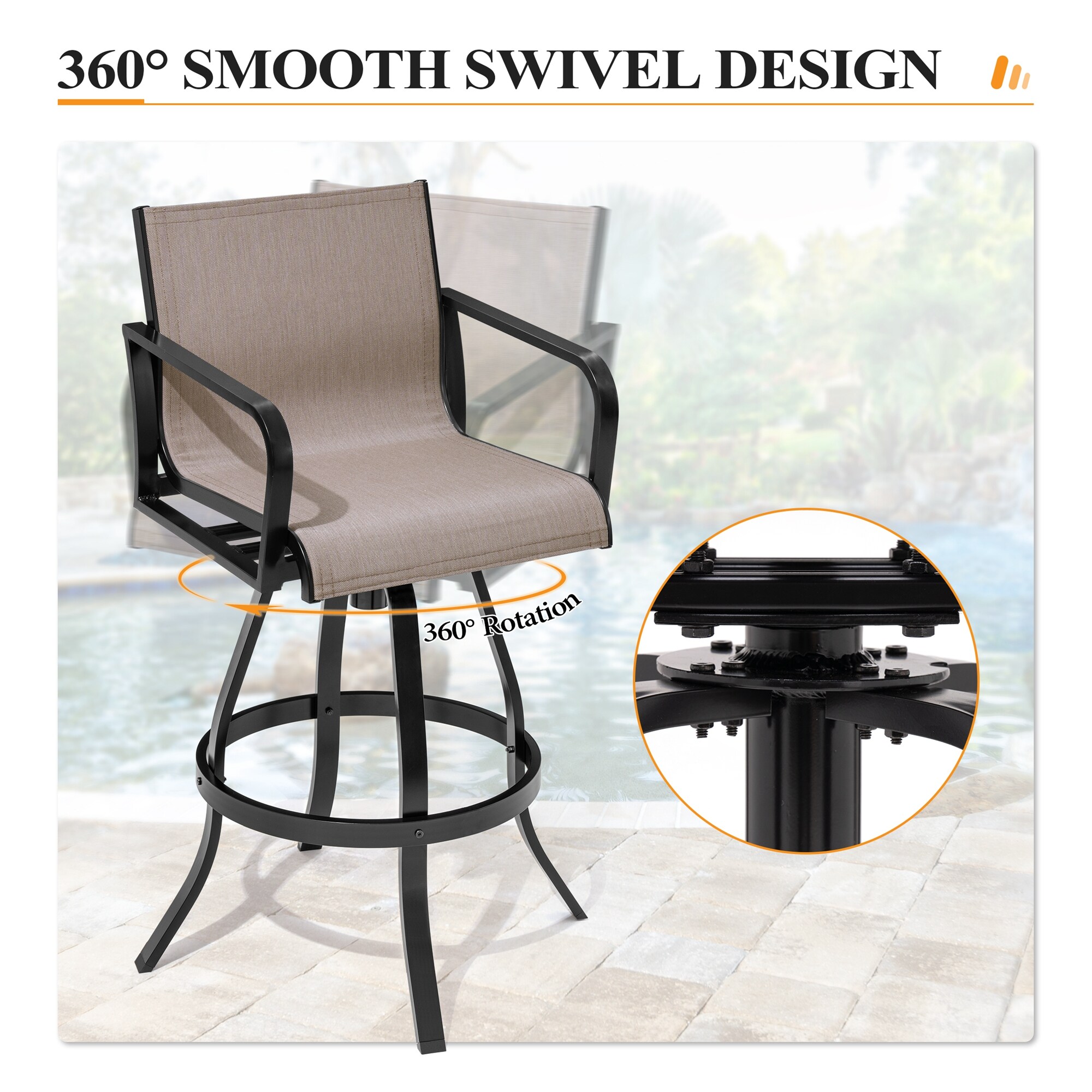 Crestlive Products CL-ST008ASH-2 Patio-Chairs - View #6