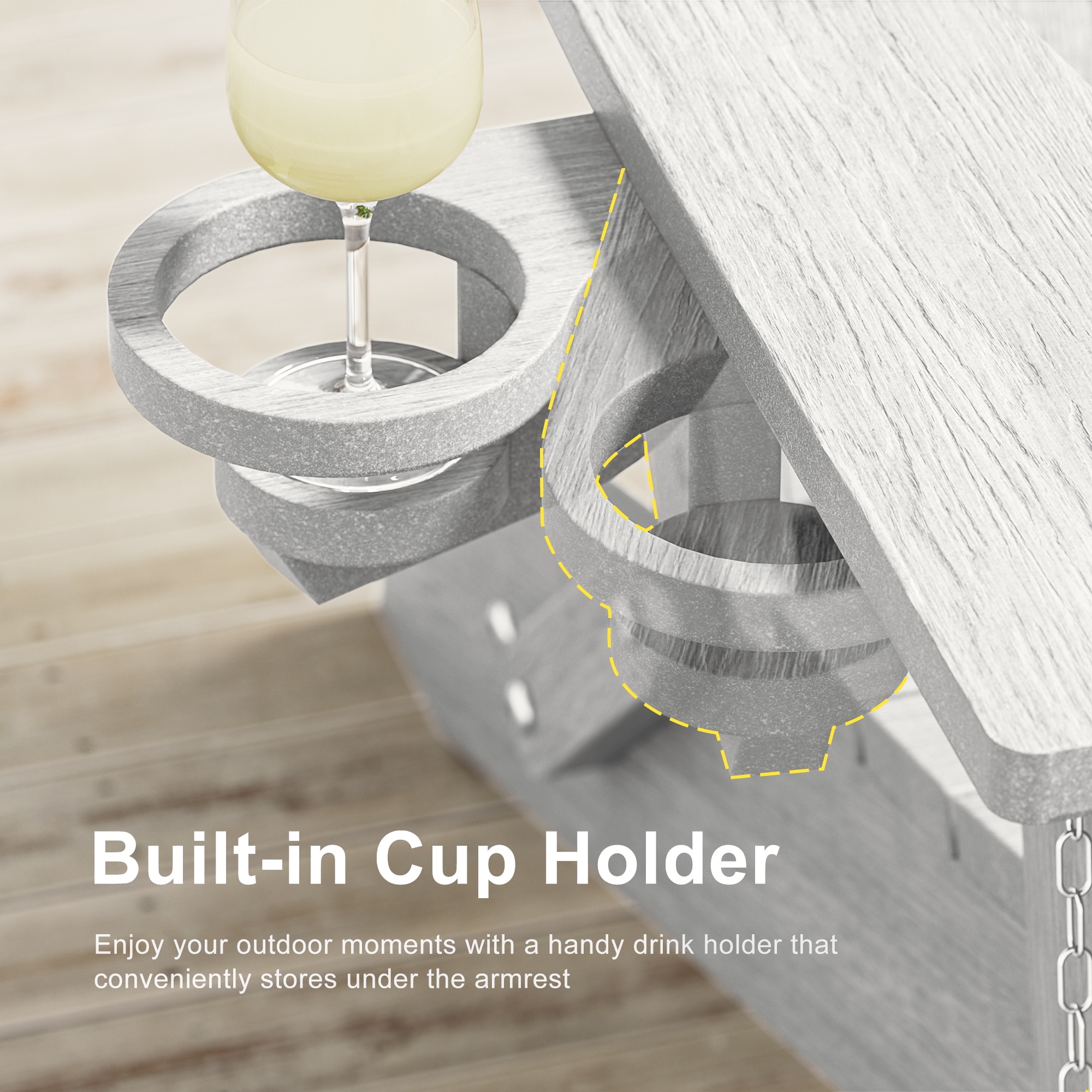 Sonkuki SD-AD364WT-2 Patio-Chairs - View #4