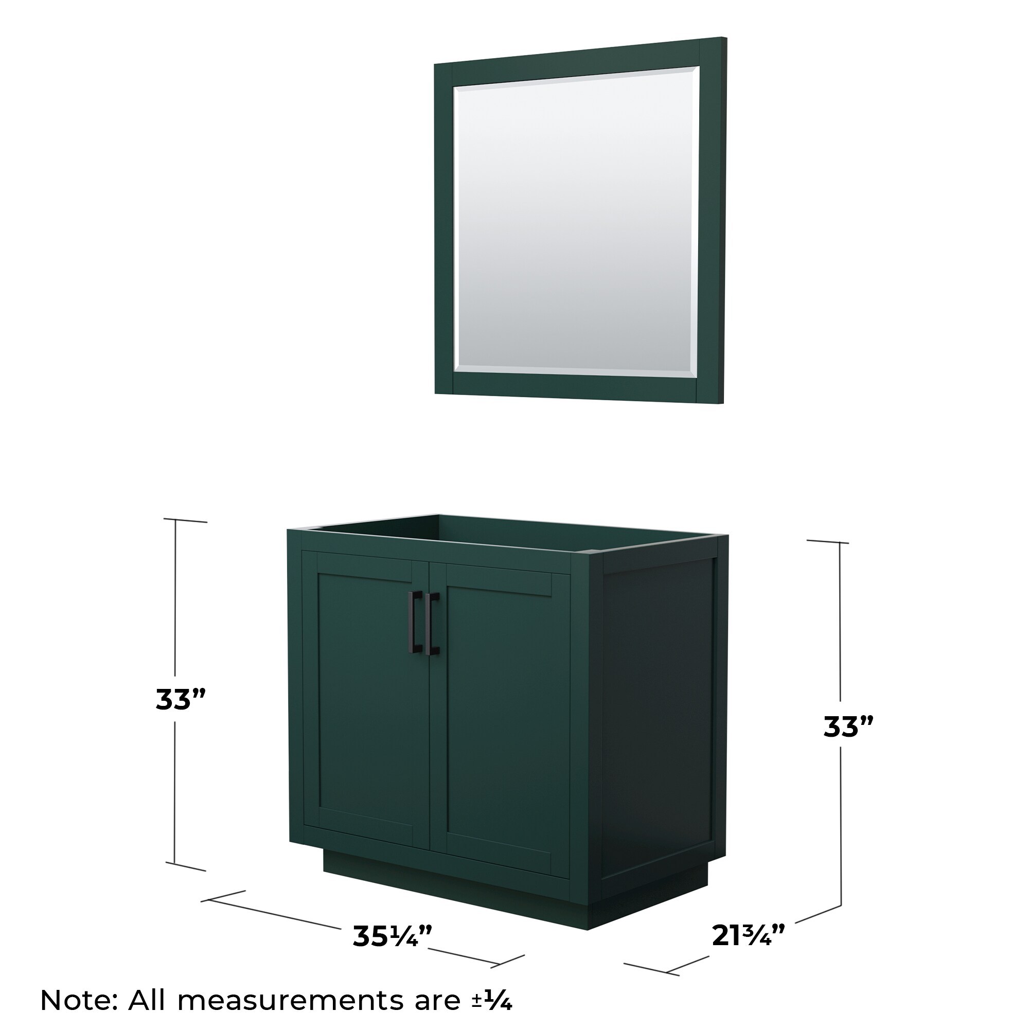 Wyndham Collection WCF292936SGKCXSXXM34 vanities - View #4