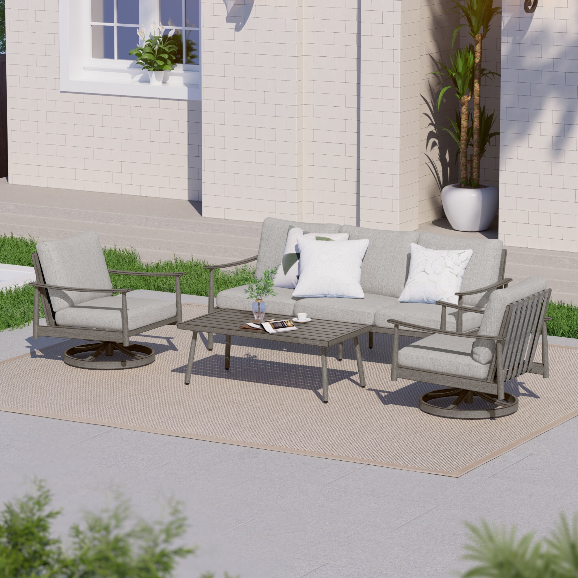  CP-SF4-GG-B4-WL2 Patio-Conversation-Sets - View #6