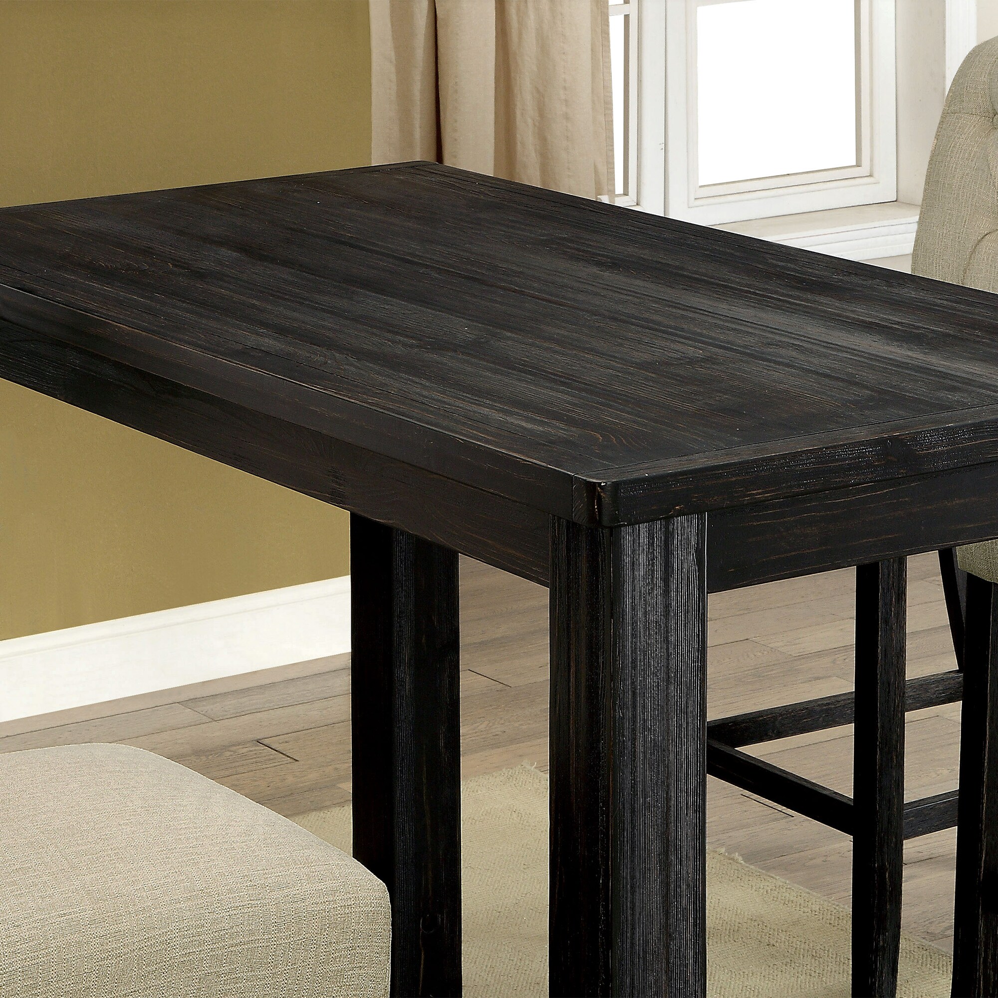 Furniture of America IDF-3324BK-BT Dining-Tables - View #8