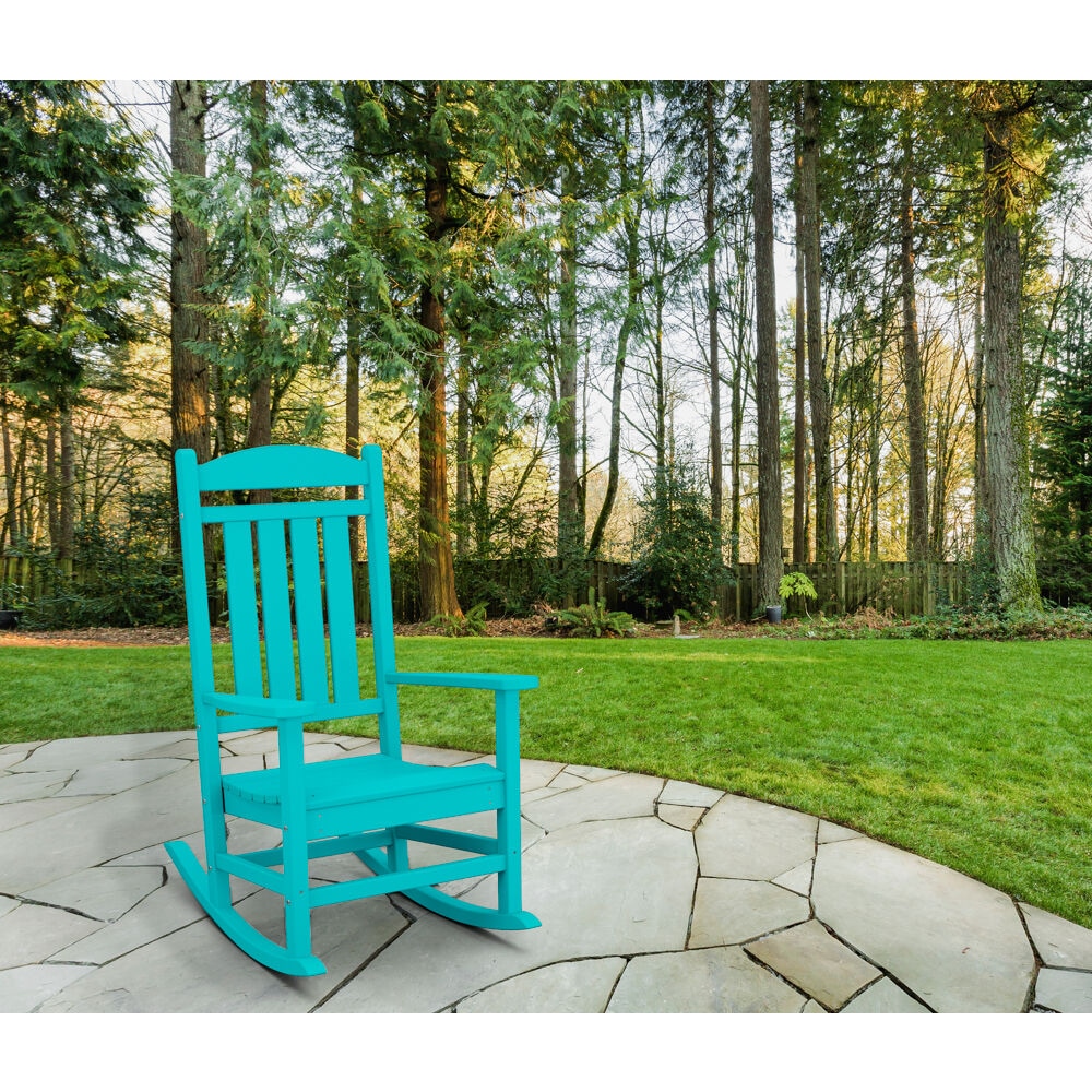 Forest green rocking chair hot sale