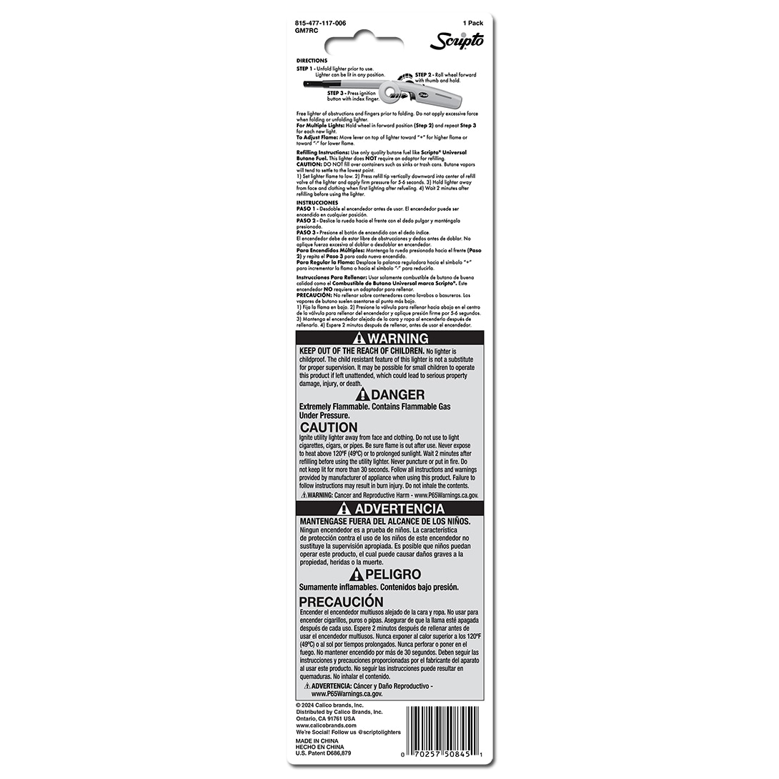 Scripto GM7RC Charcoal-Accy - View #3