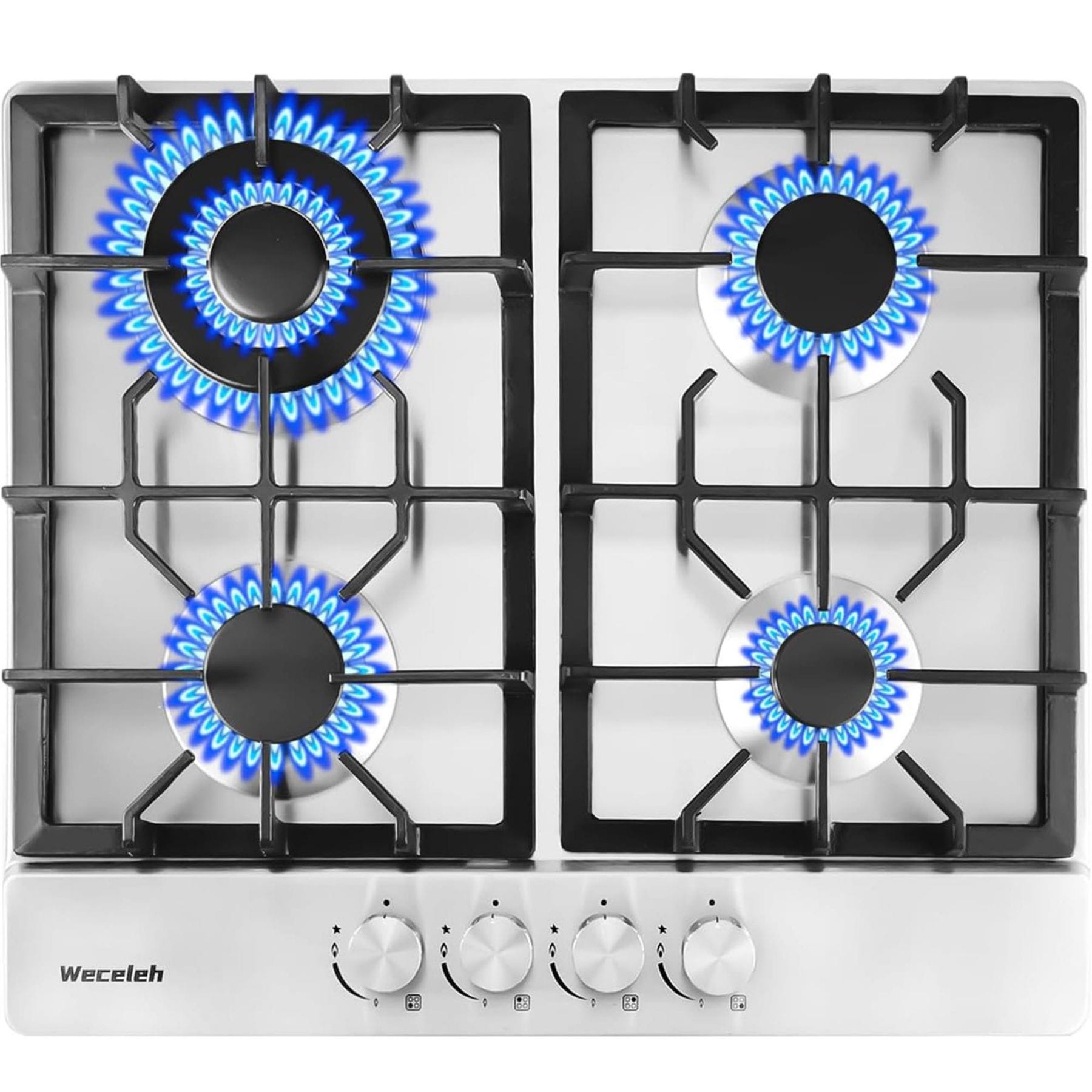 Maocao Hoom JLP146856 24-in 4 burners Stainless steel Gas Cooktop