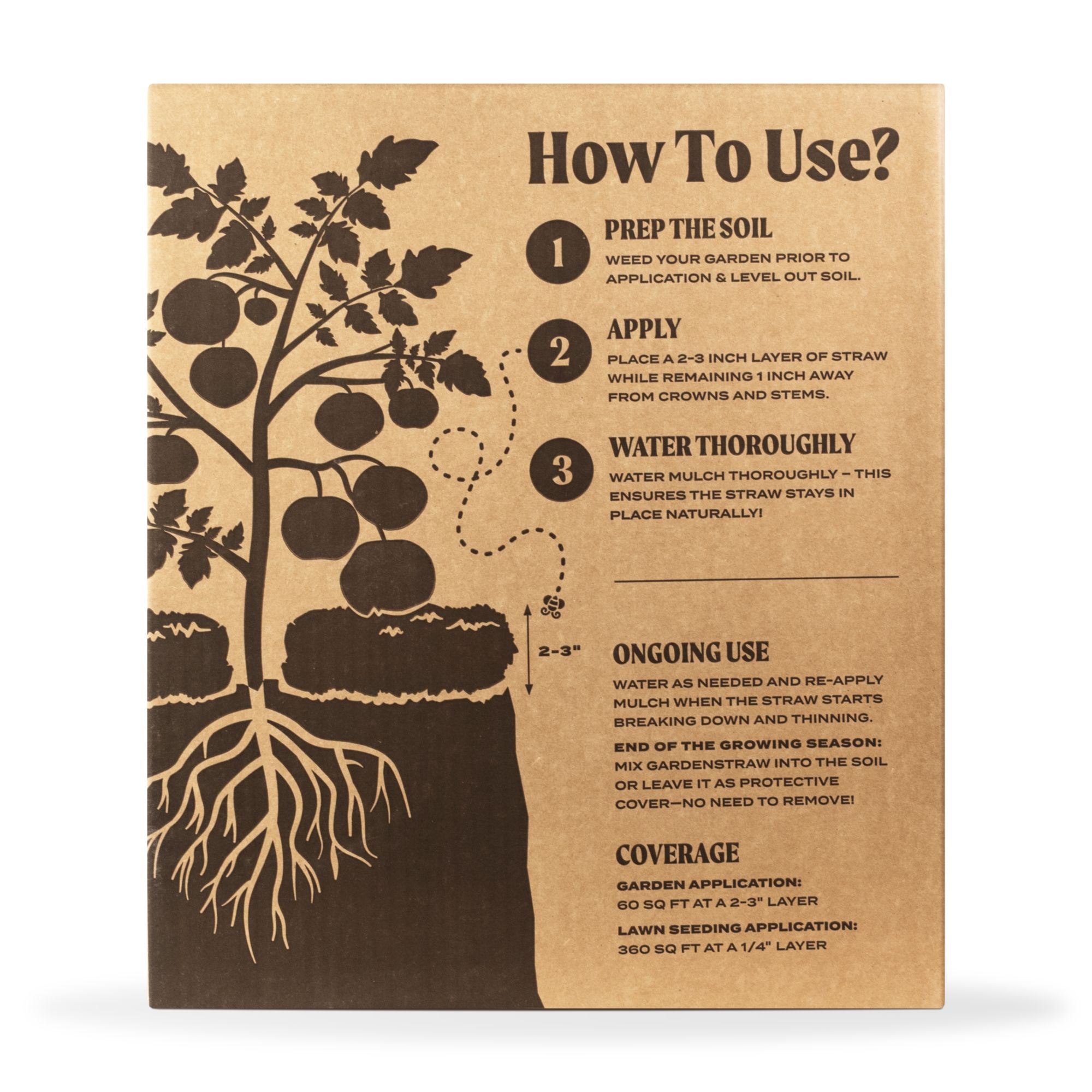 HealthiStraw GS2CB149-E Pine-Needles-Straw-Mulch - View #8