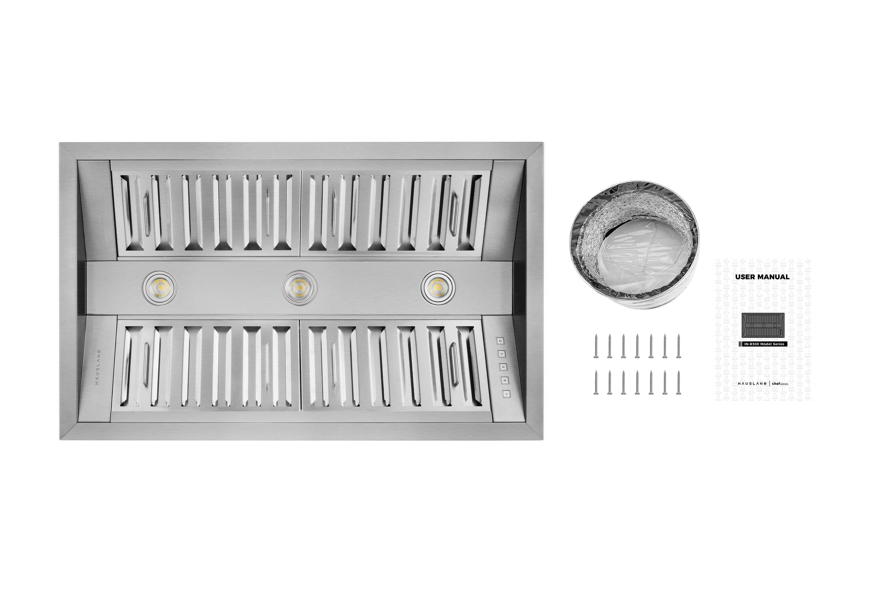 Hauslane IN-R300SS-34 Undercabinet-Range-Hoods - View #12