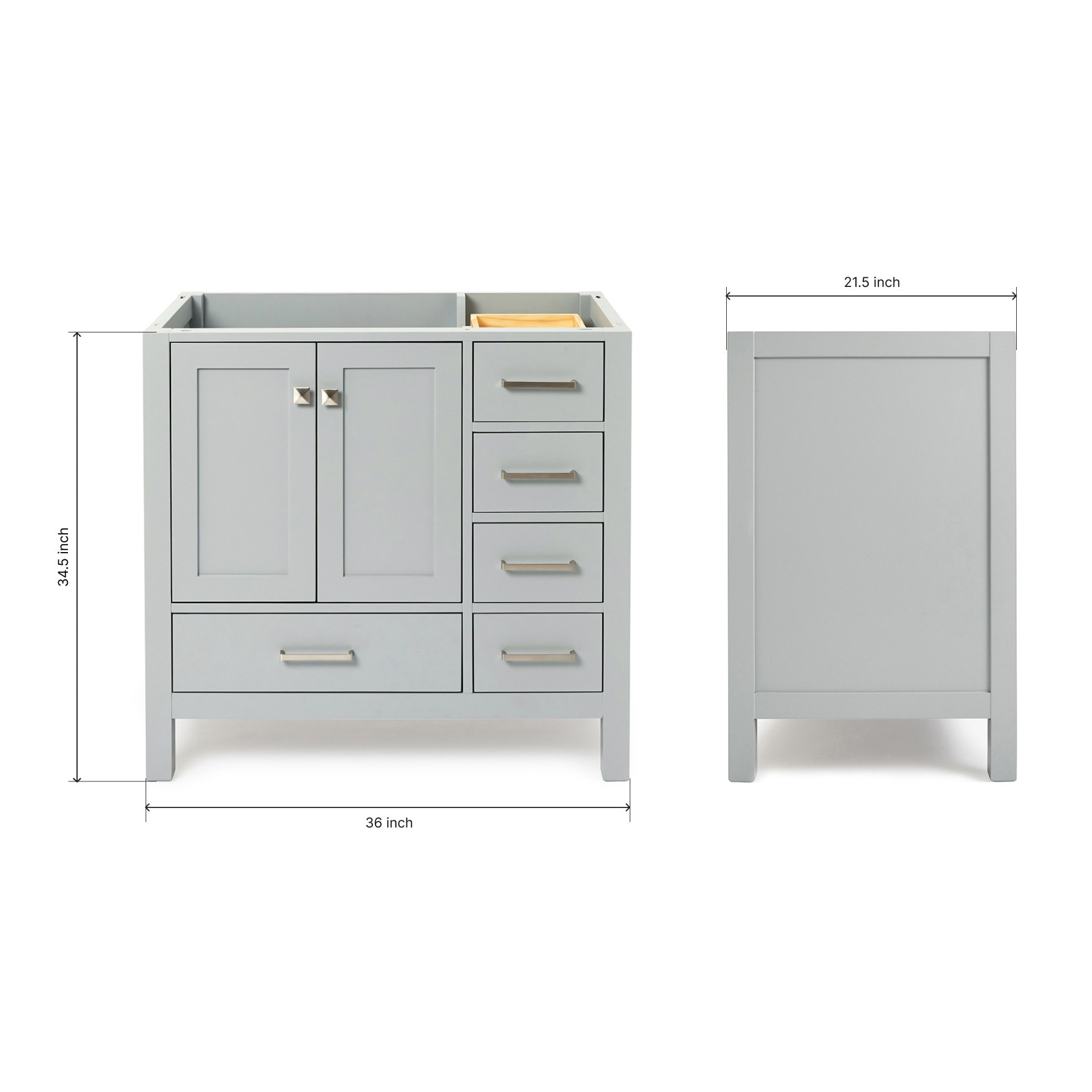 ARIEL A037S-L-BC-GRY vanities - View #16