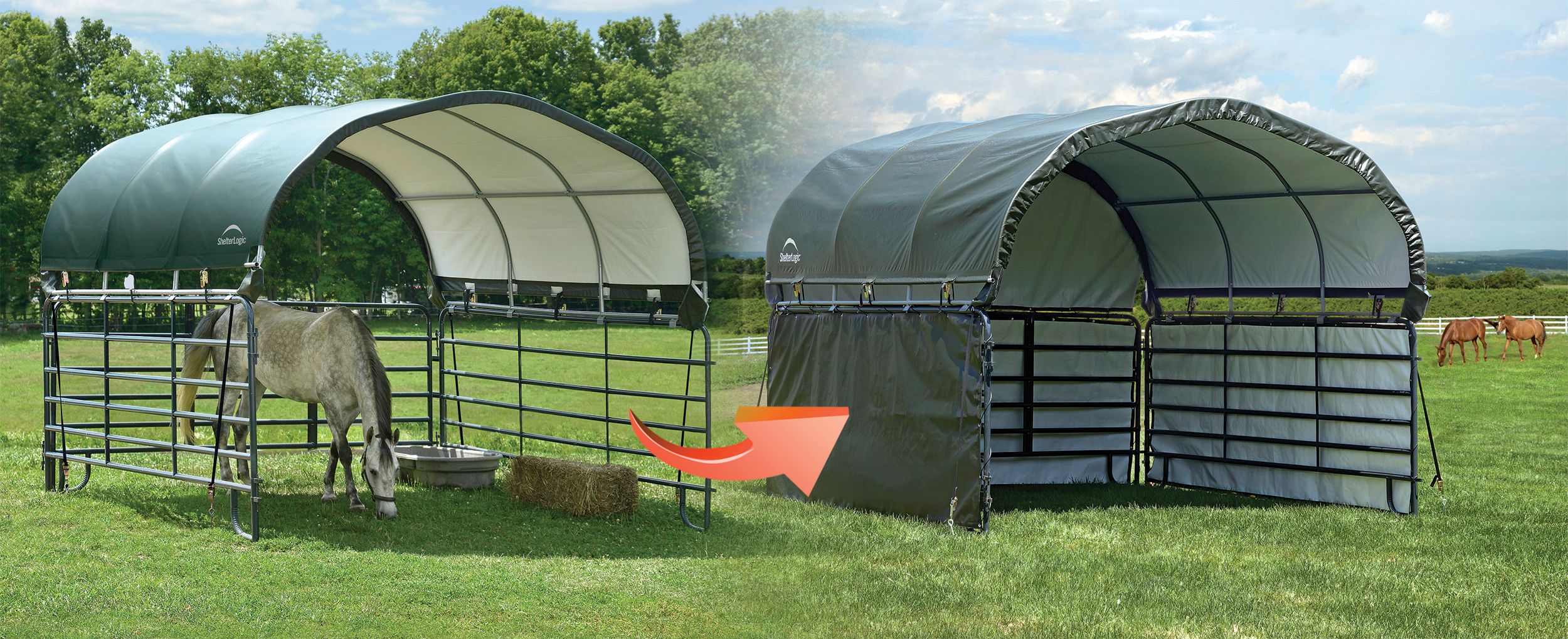 ShelterLogic 51483 Horse-Stalls - View #12