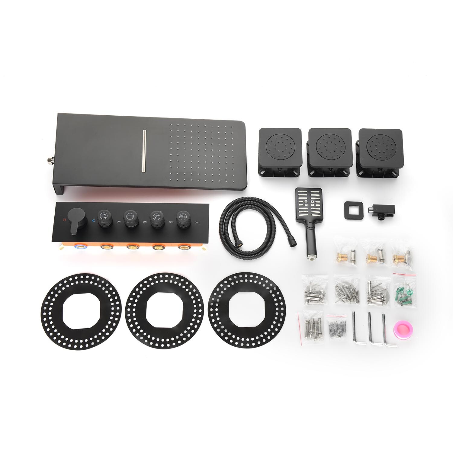 LUCKY ONE MD-MB-6037 Showerhead-Bar-Panels - View #13