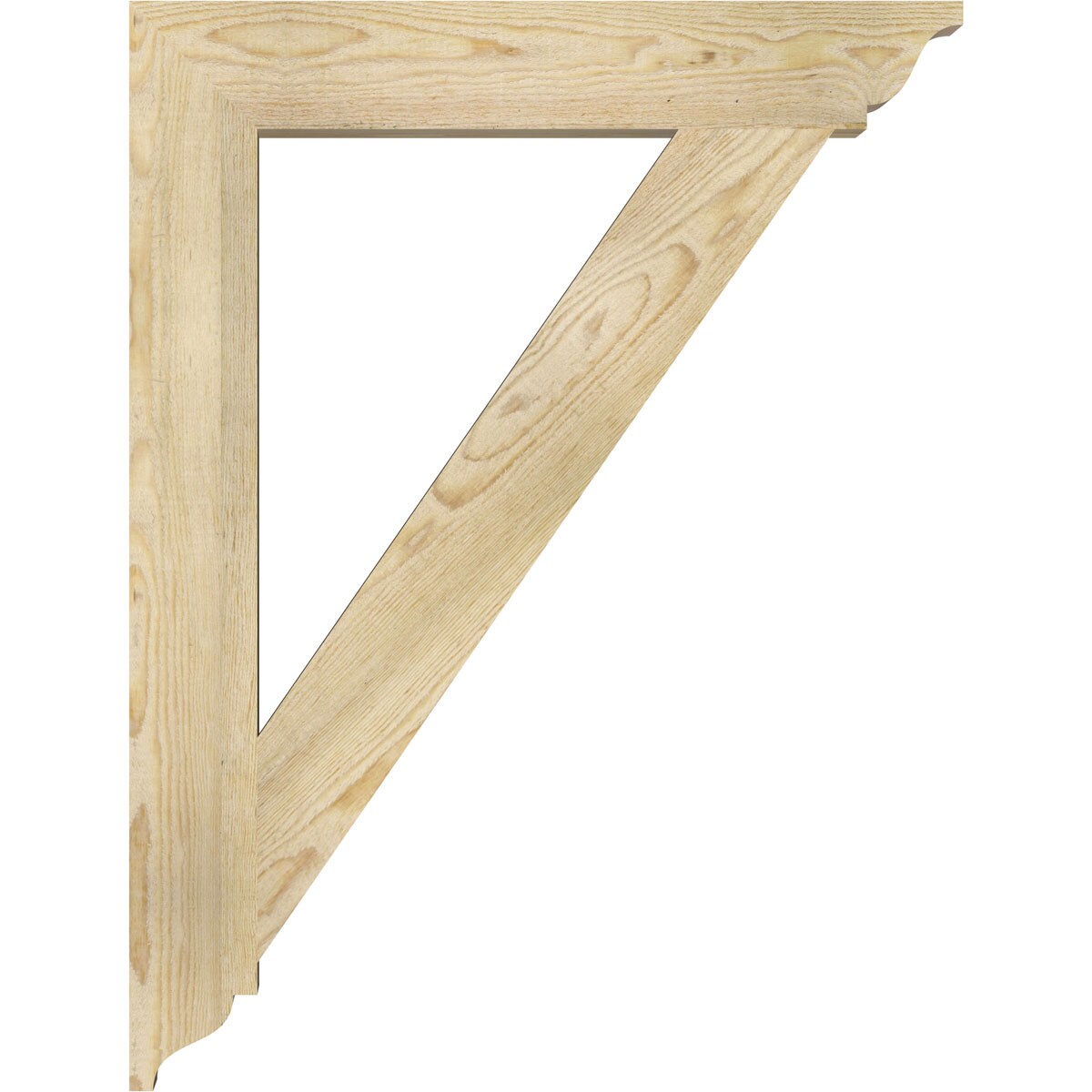 Ekena Millwork BKT04X26X34TRA01RDF Exterior-Brackets-Braces - View #3