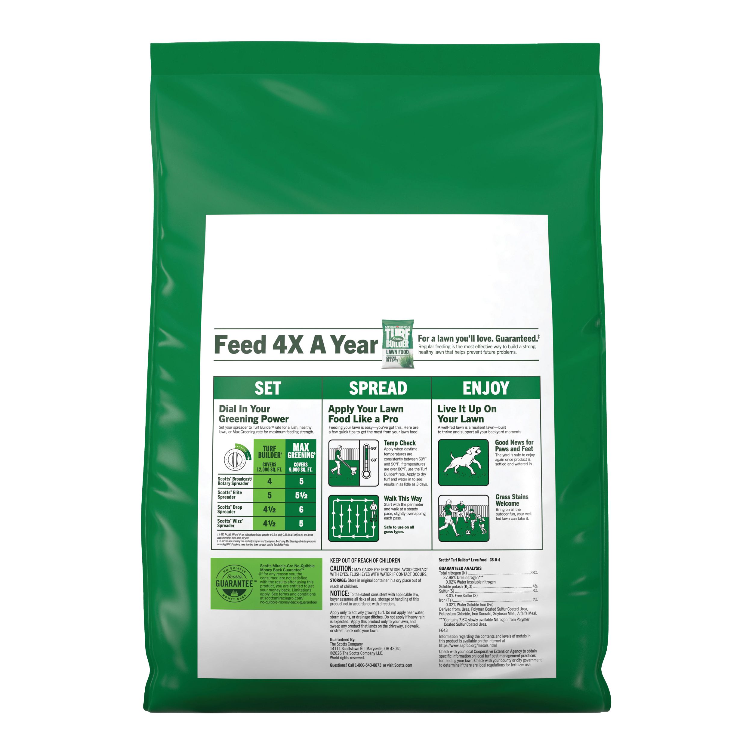 Scotts 23501 Lawn-Fertilizer - View #13