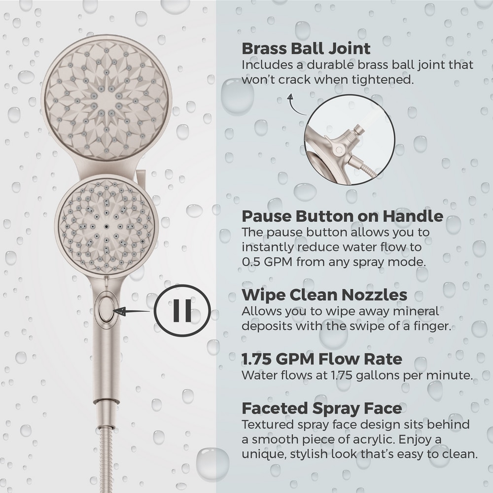 Pfister 020WS2HFM01GS Fixed-Showerhead - View #7