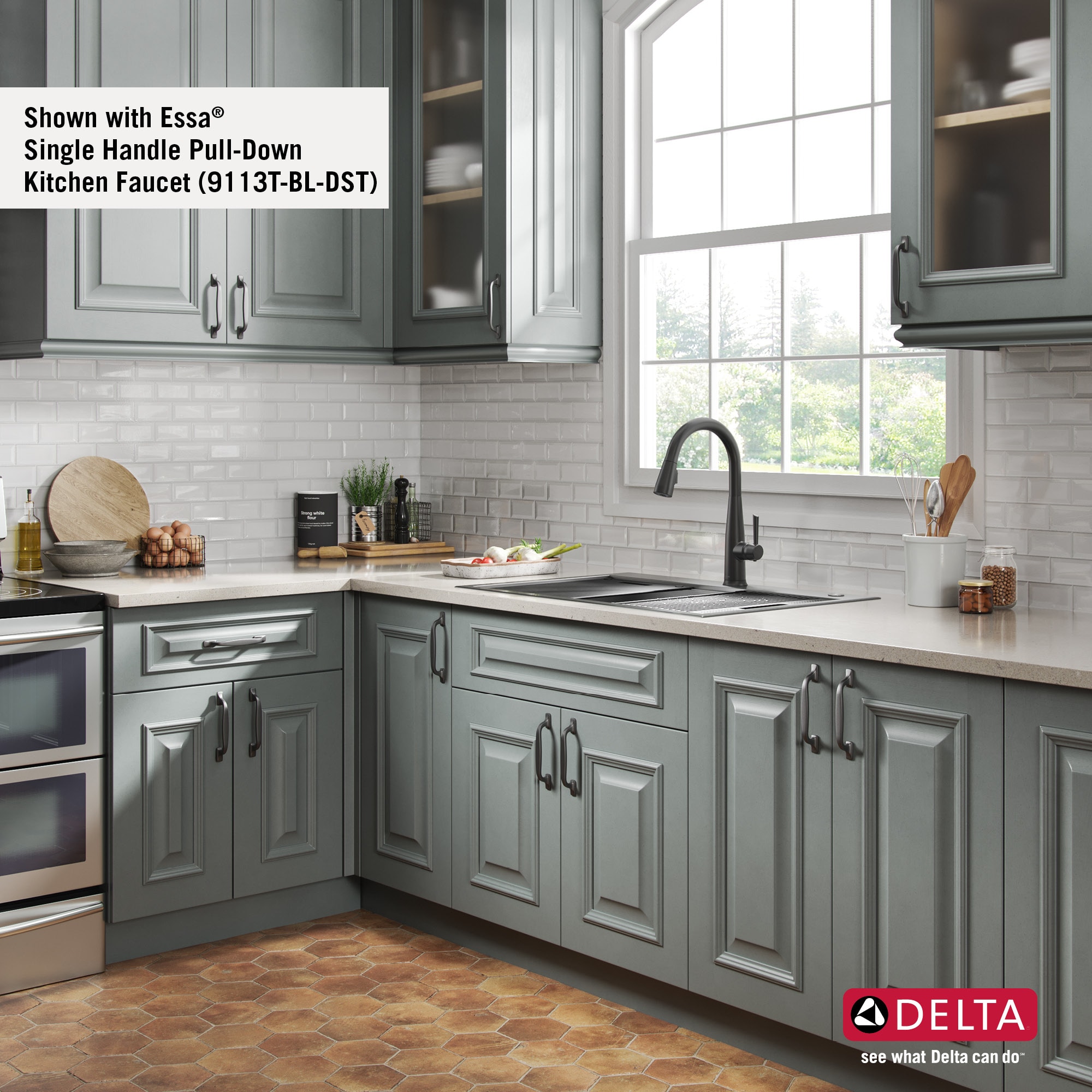 Delta Lorelai™ 33 L Workstation Kitchen Sink Drop-In Top Mount