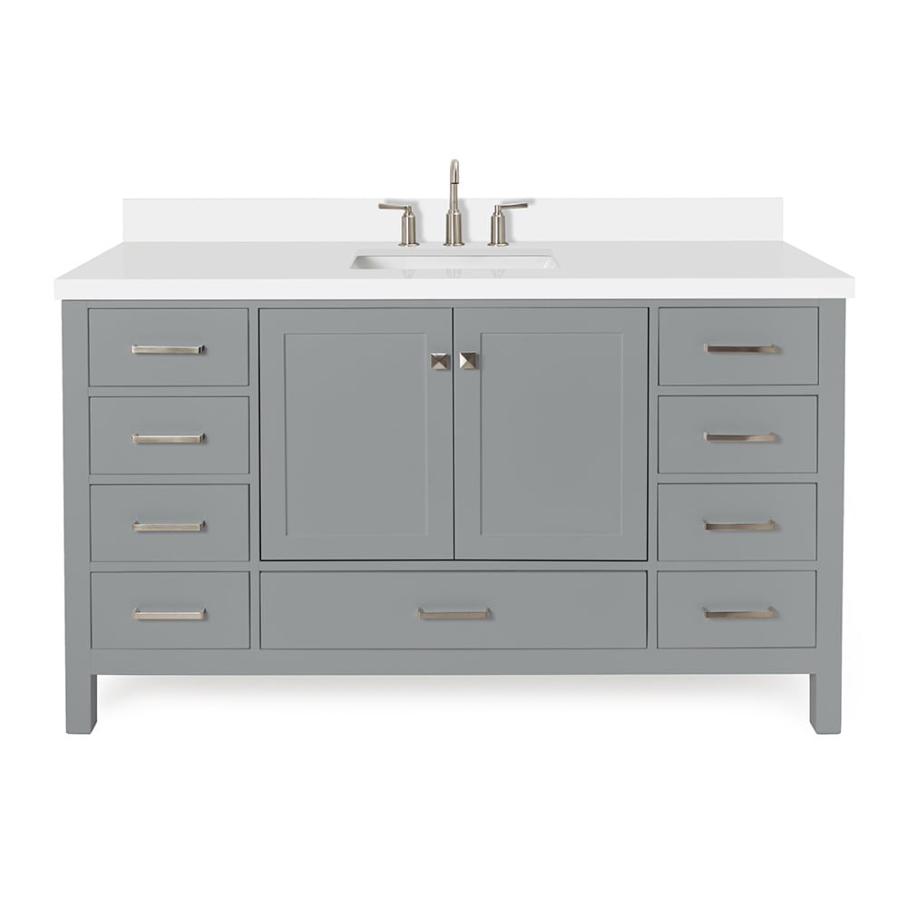 ARIEL A061SWQRVOGRY Bath-Vanity-Combo - View #2