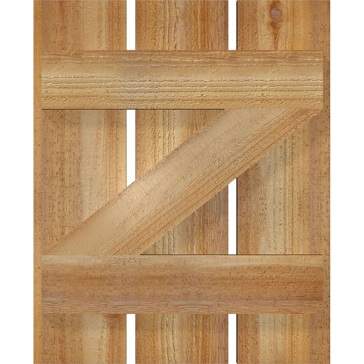 Ekena Millwork RBS06Z17X021RWR Exterior-Shutters - View #5