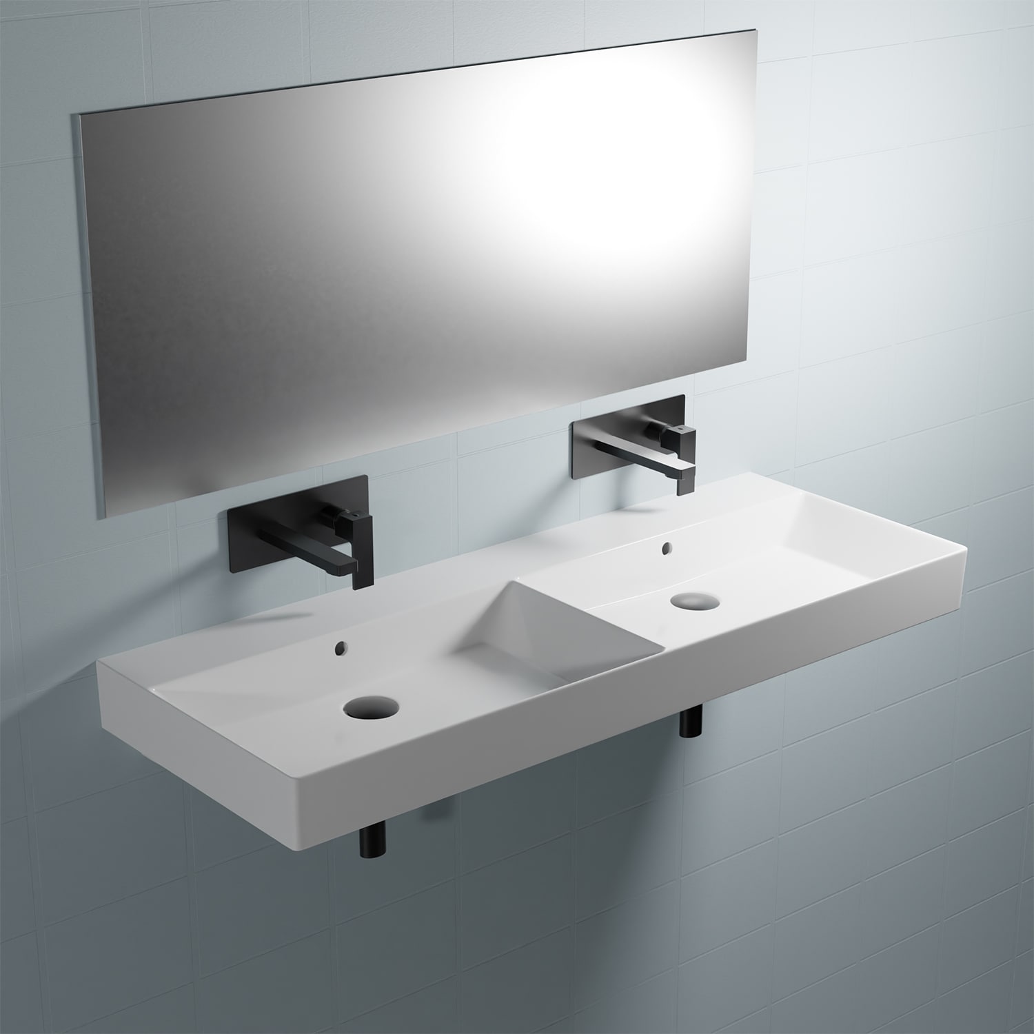 WS Bath Collections ENERGY 120.00 Bath-Sink - View #4