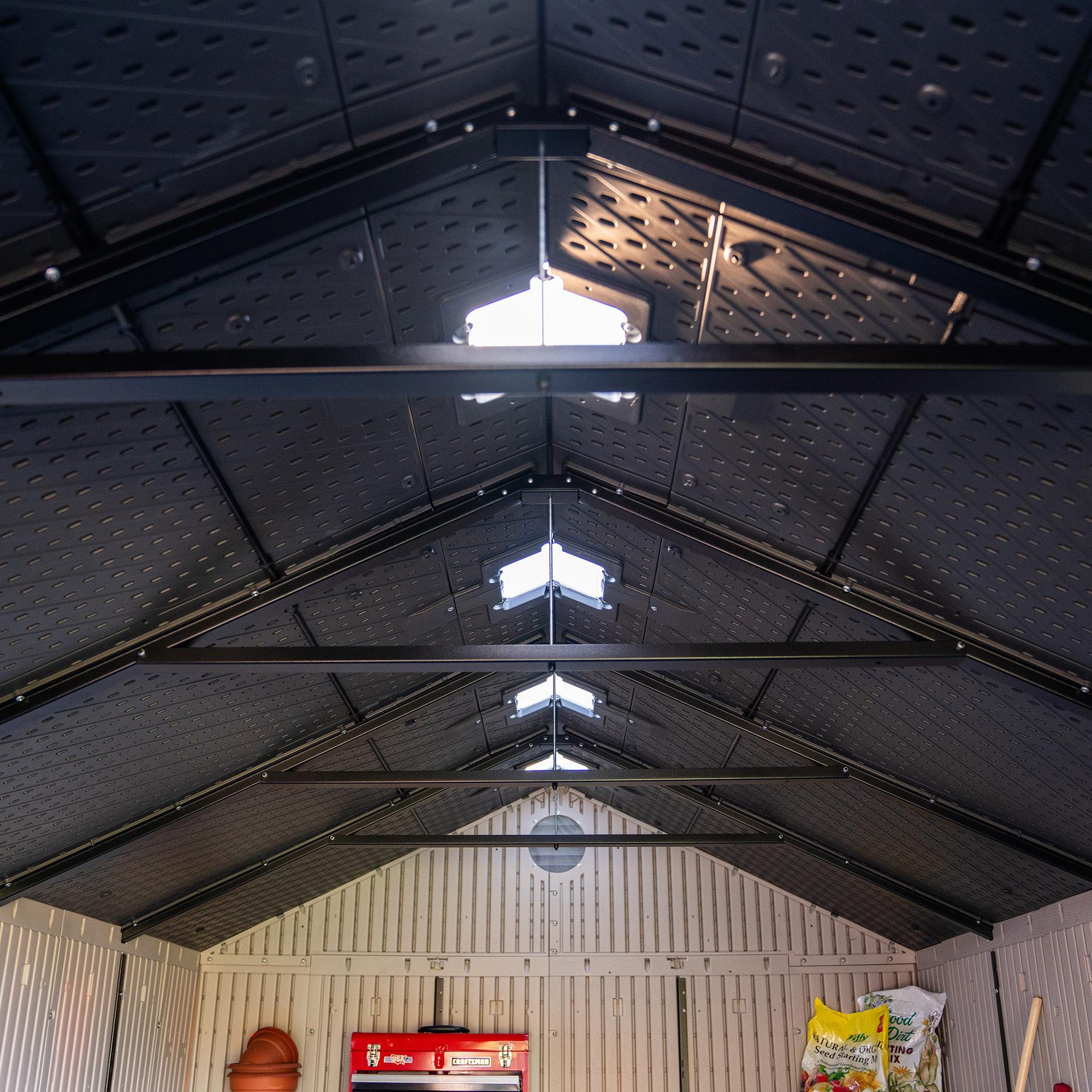 LIFETIME PRODUCTS 60395 Vinyl-Resin-Storage-Buildings - View #6