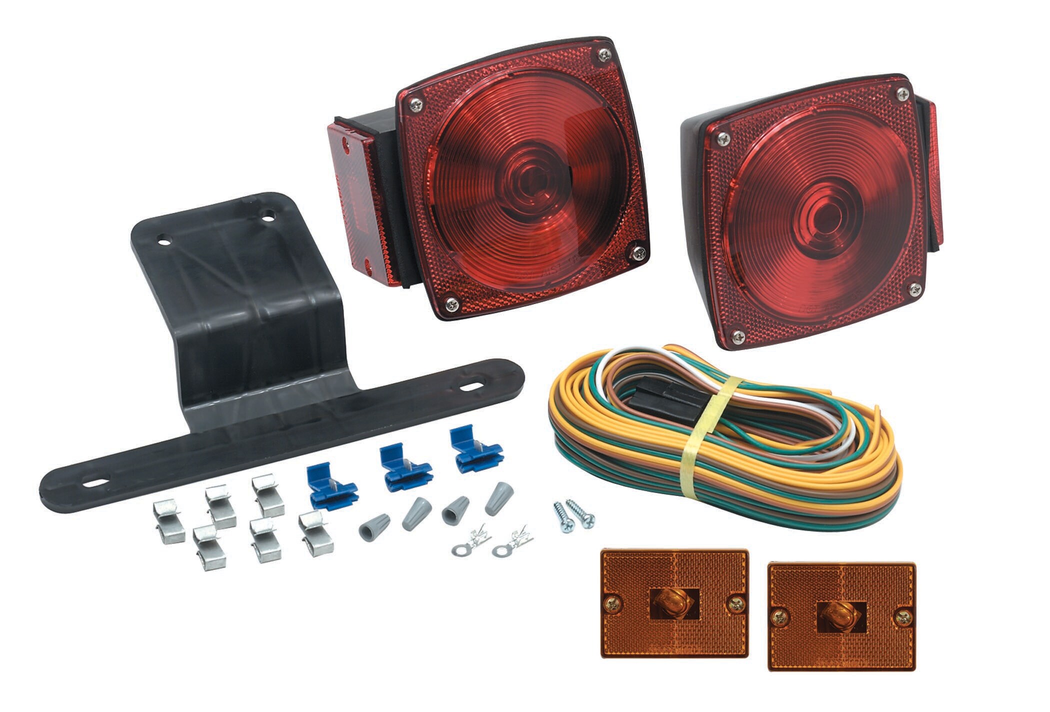 Carry-On Trailer Red Traditional Stud Mount Tail Light Kit in the ...