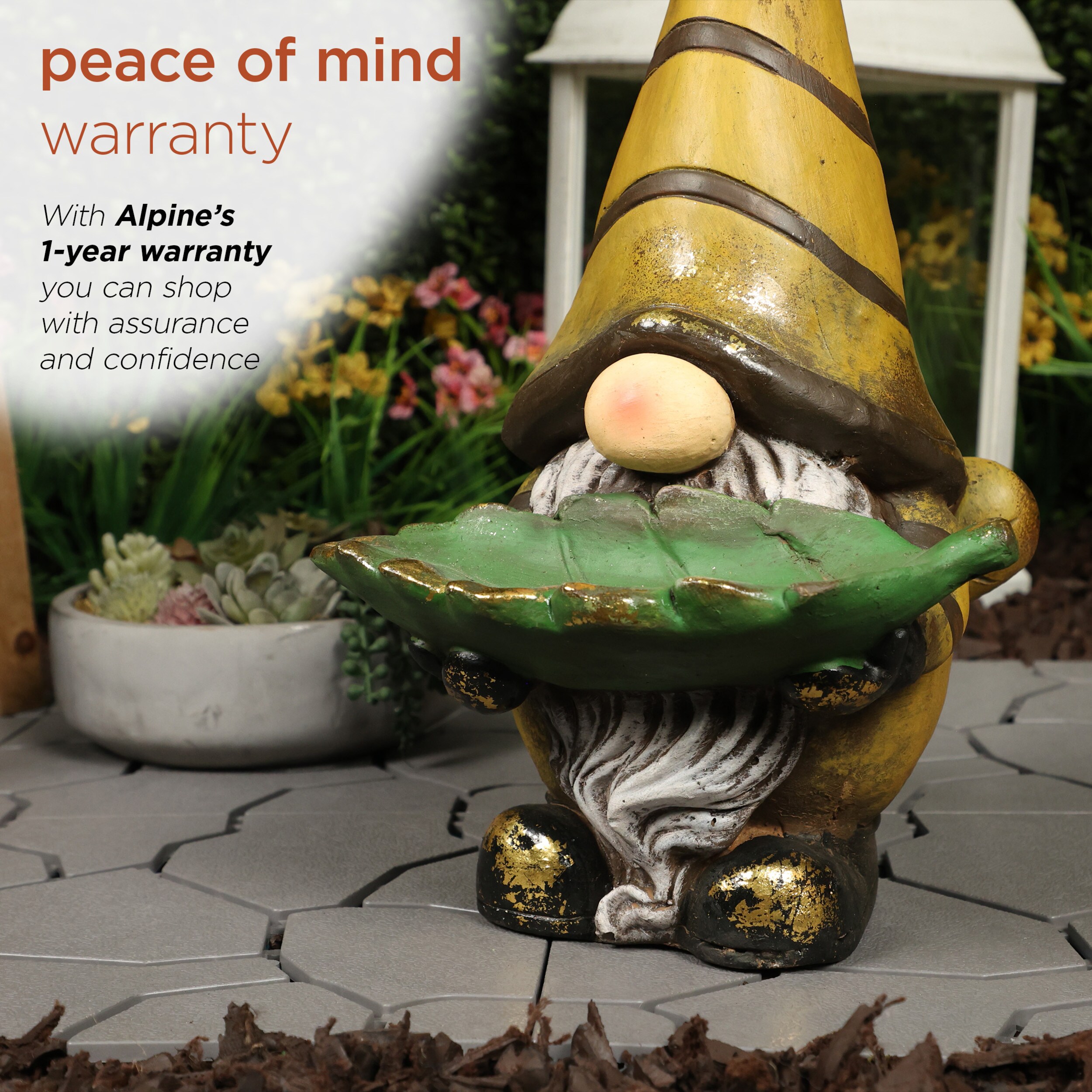Alpine Corporation MCC854 Garden-Statue - View #8