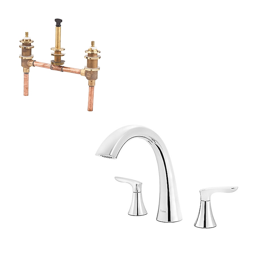 Pfister Weller 2-Handle Deck Mount Roman Bathtub Faucet Pfister Weller 2-Handle Deck Mount Roman Bathtub Faucet