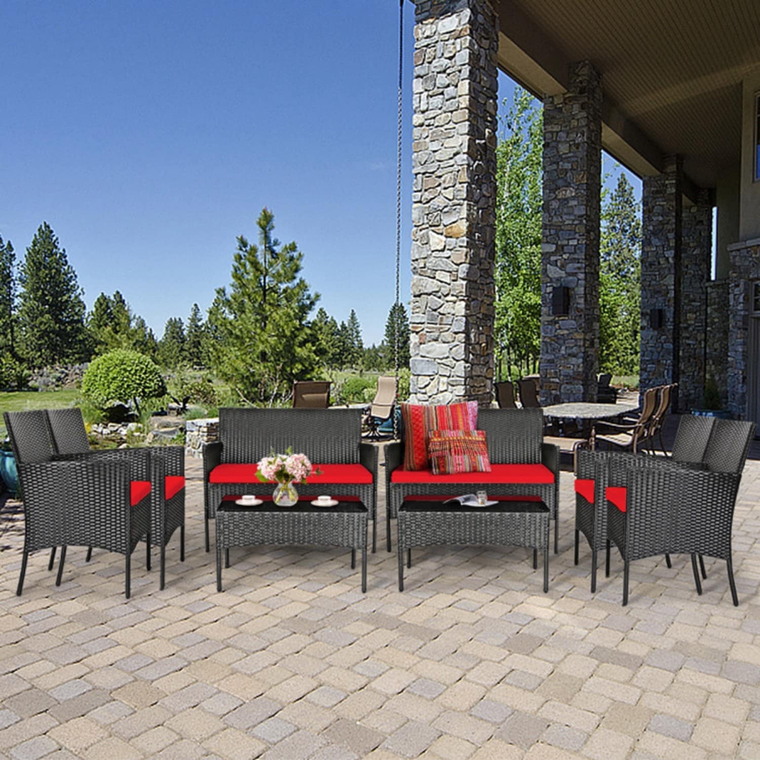 Forclover HYFC-5357RE Patio-Conversation-Sets - View #11