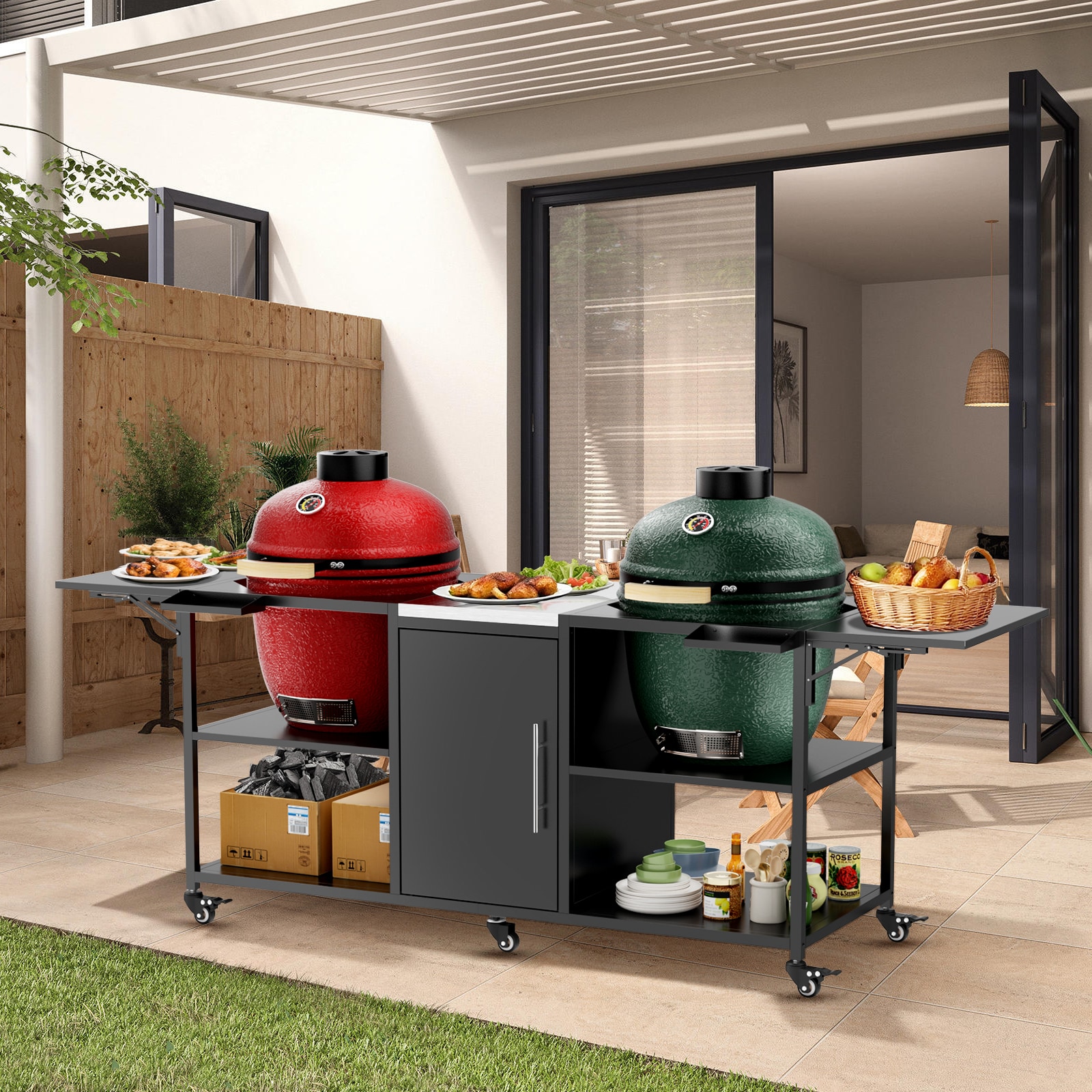 Siavonce XHP328545 Grill-Carts-Grill-Stands - View #6