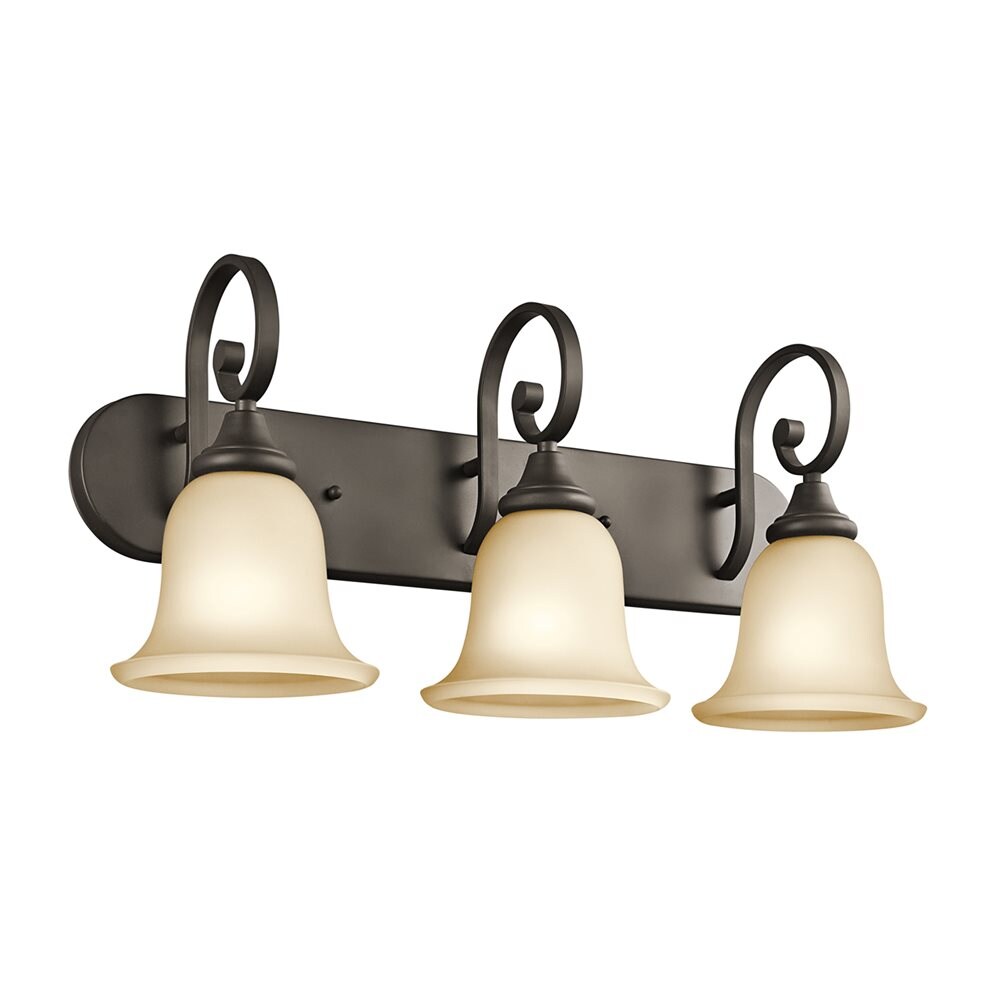 Kichler Monroe 3-Light Olde Bronze Transitional Chandelier