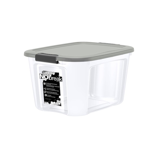 Superio Storage Container, Clear 20 Qt.
