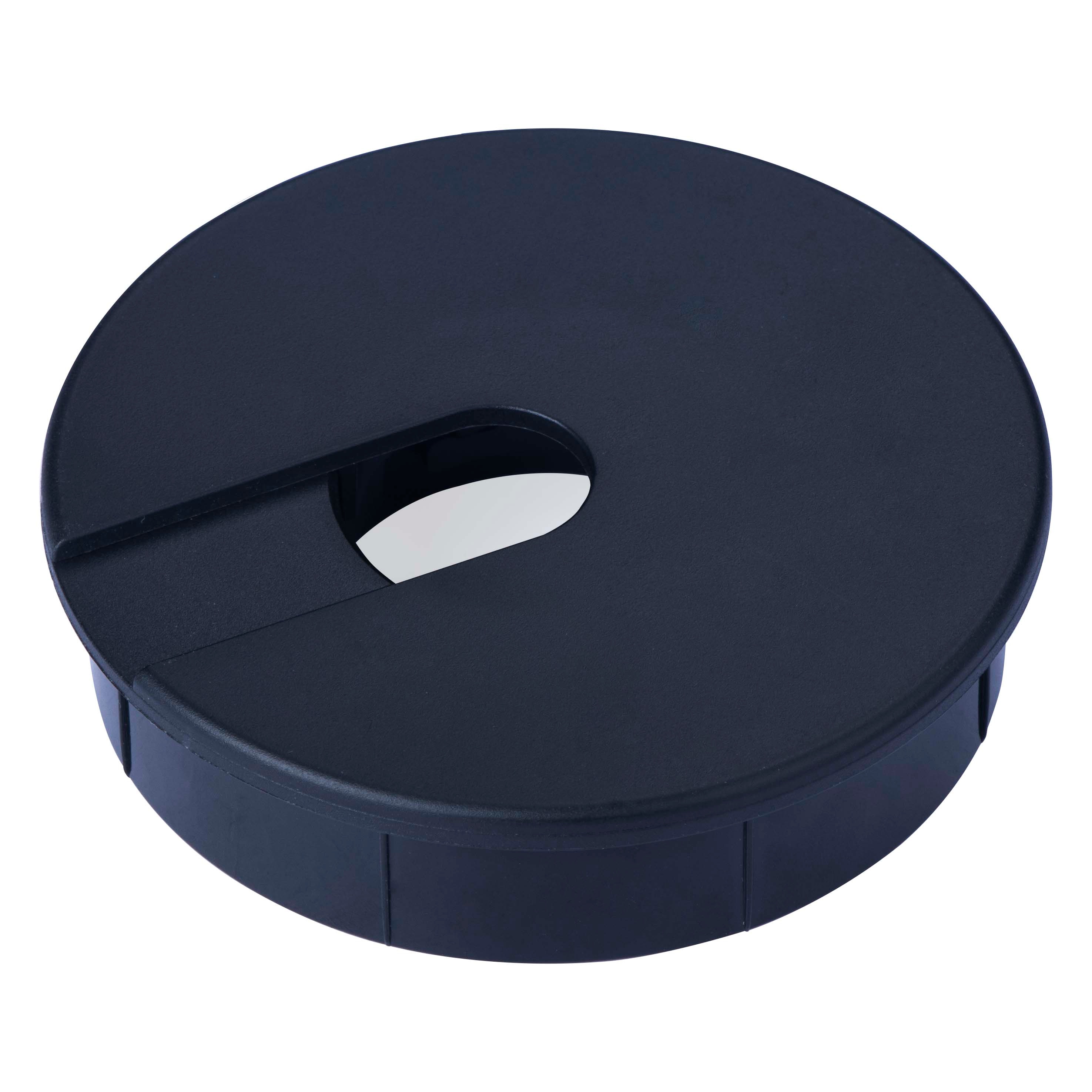 Utilitech 3-in Plastic Desk Grommet #L-01F-B