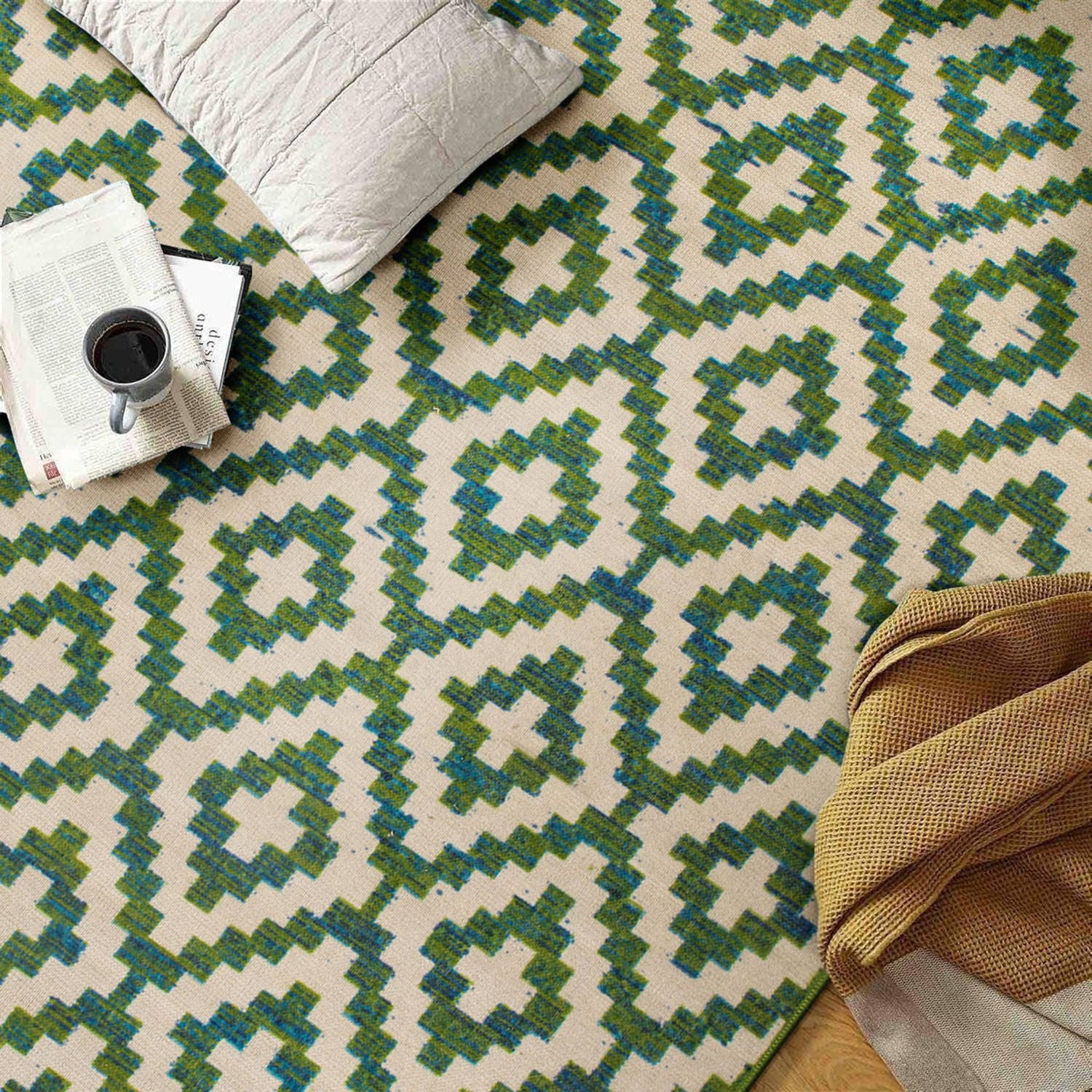 World Rug Gallery 9017GREEN8X10 rugs - View #9