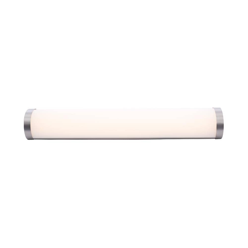 Fuse 37" Brushed Nickel LED Vanity Wall Light with Acrylic Diffusion