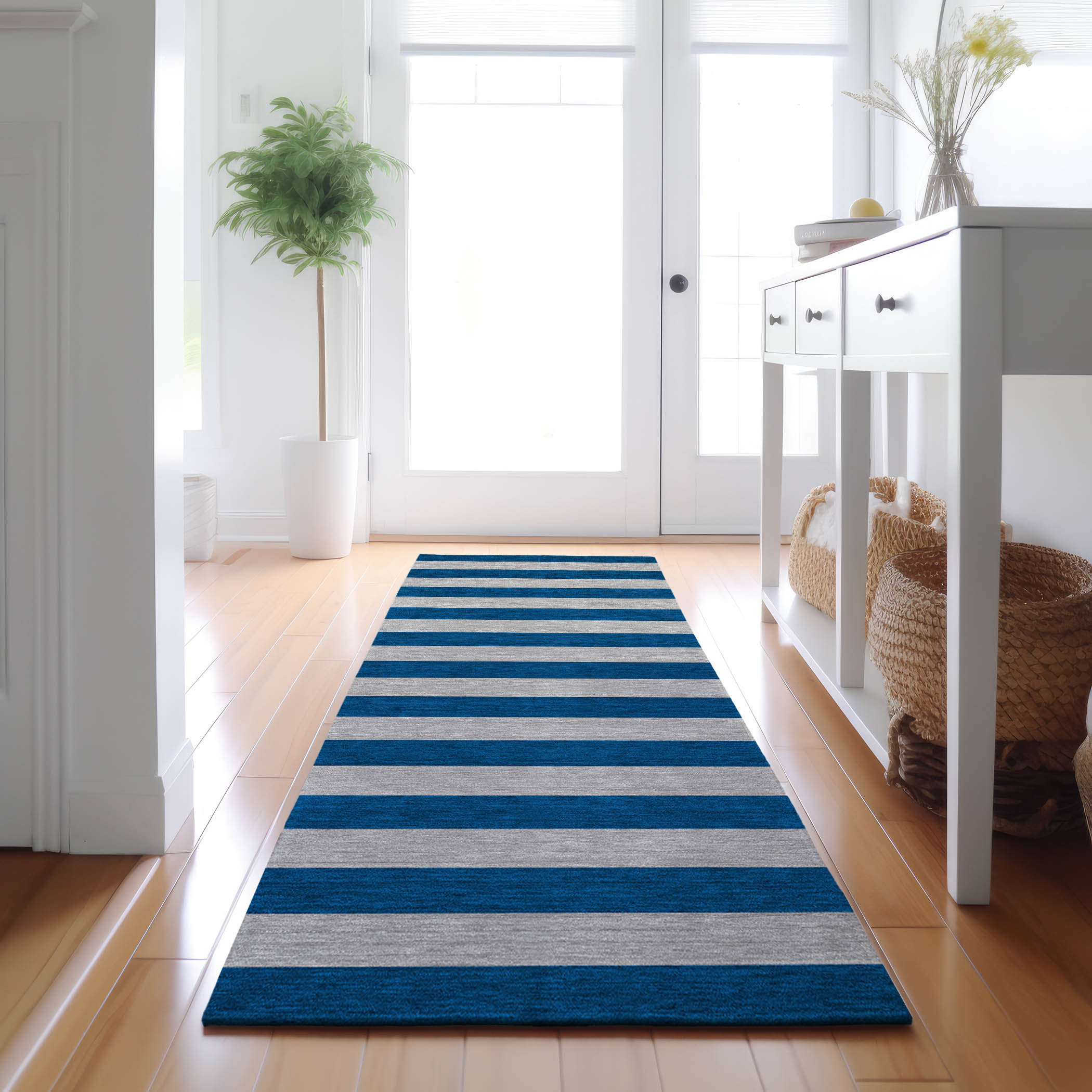 Addison Rugs AMF533GE3X5 Mayfield AMF533GE 3 x 5 (ft) Loomed Polyester Green Rectangular Indoor Geometric Machine washable Area rug