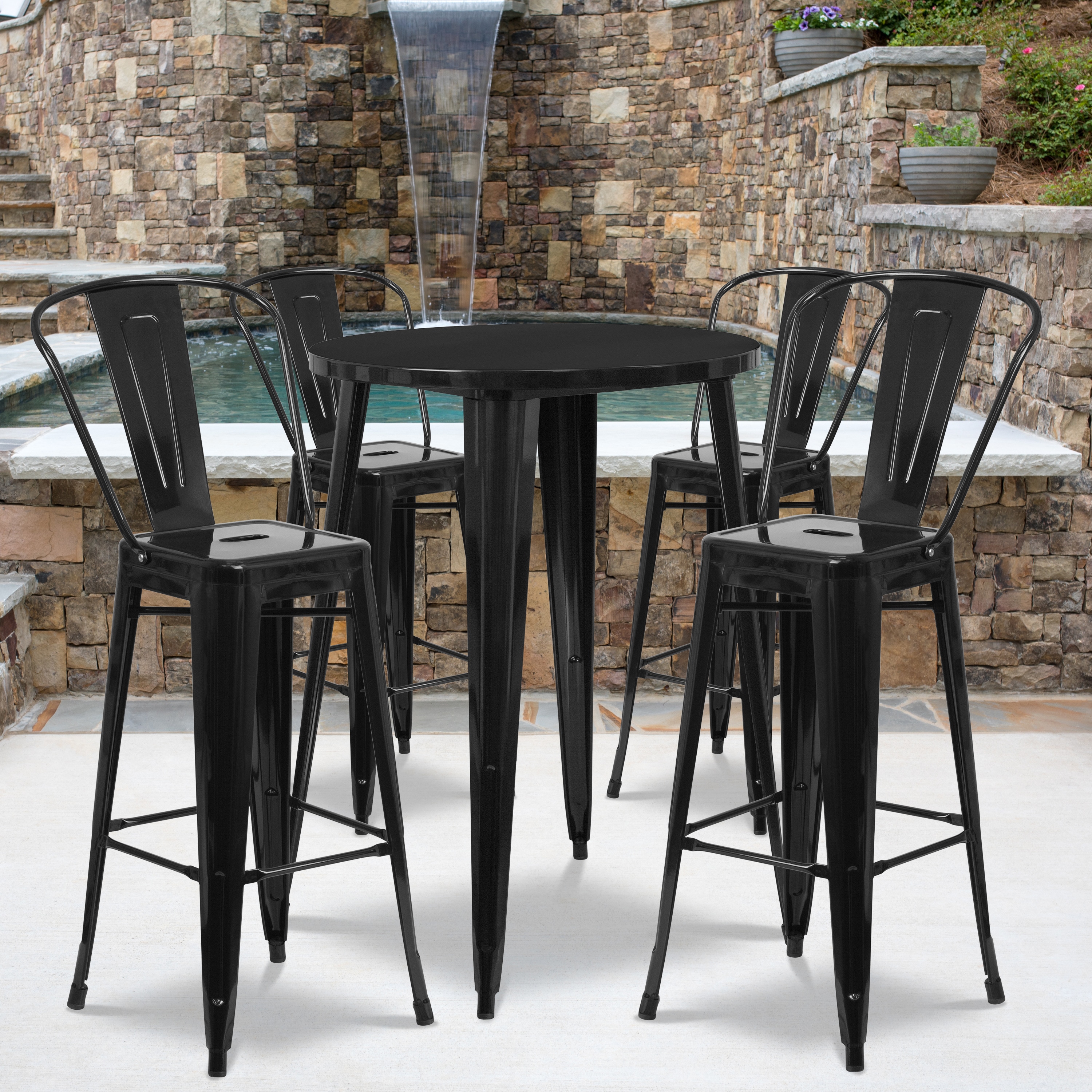 Flash Furniture 889142082354 Dining-Sets - View #2