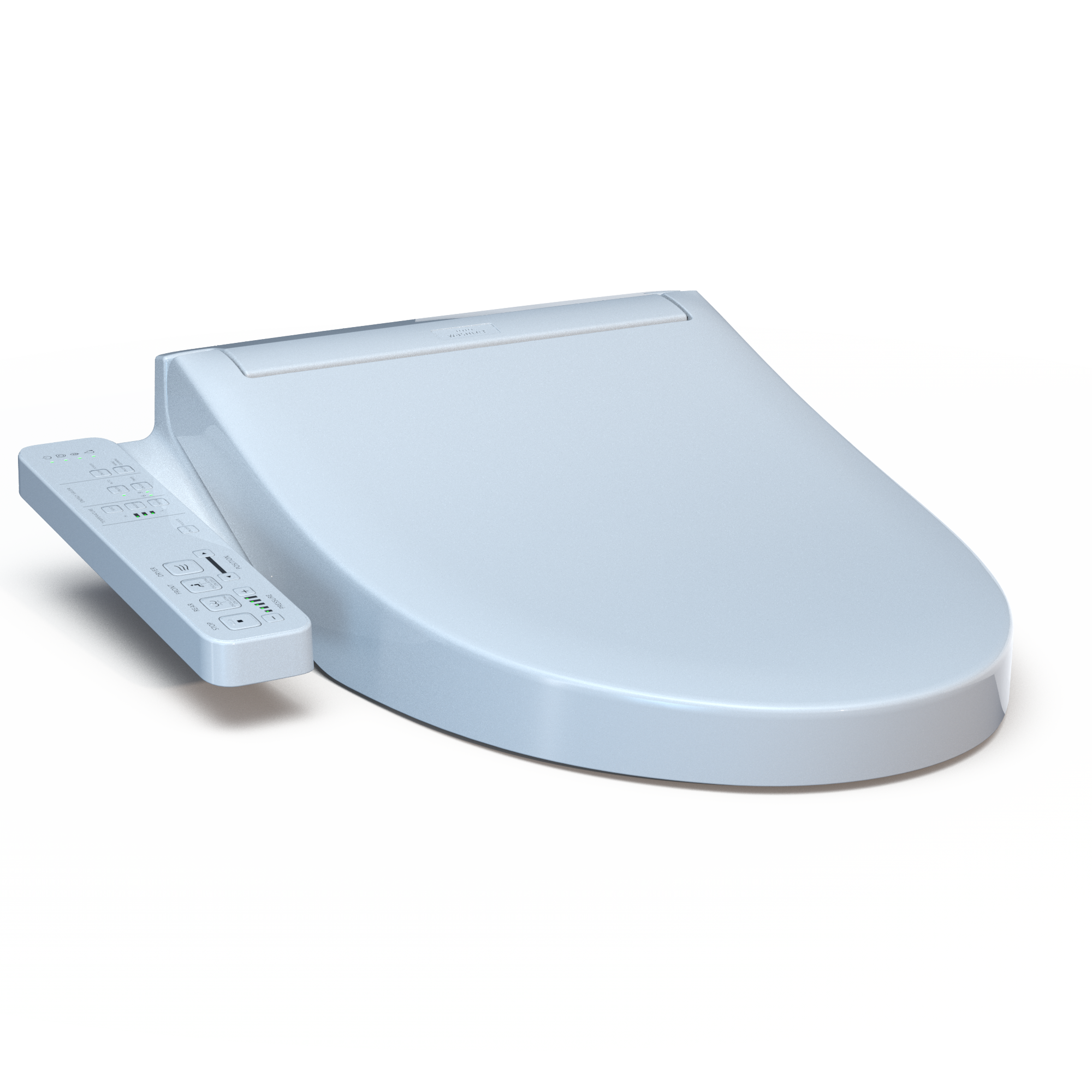 TOTO SW3024-01 Plastic Cotton White Elongated Soft Close Heated Bidet Toilet Seat