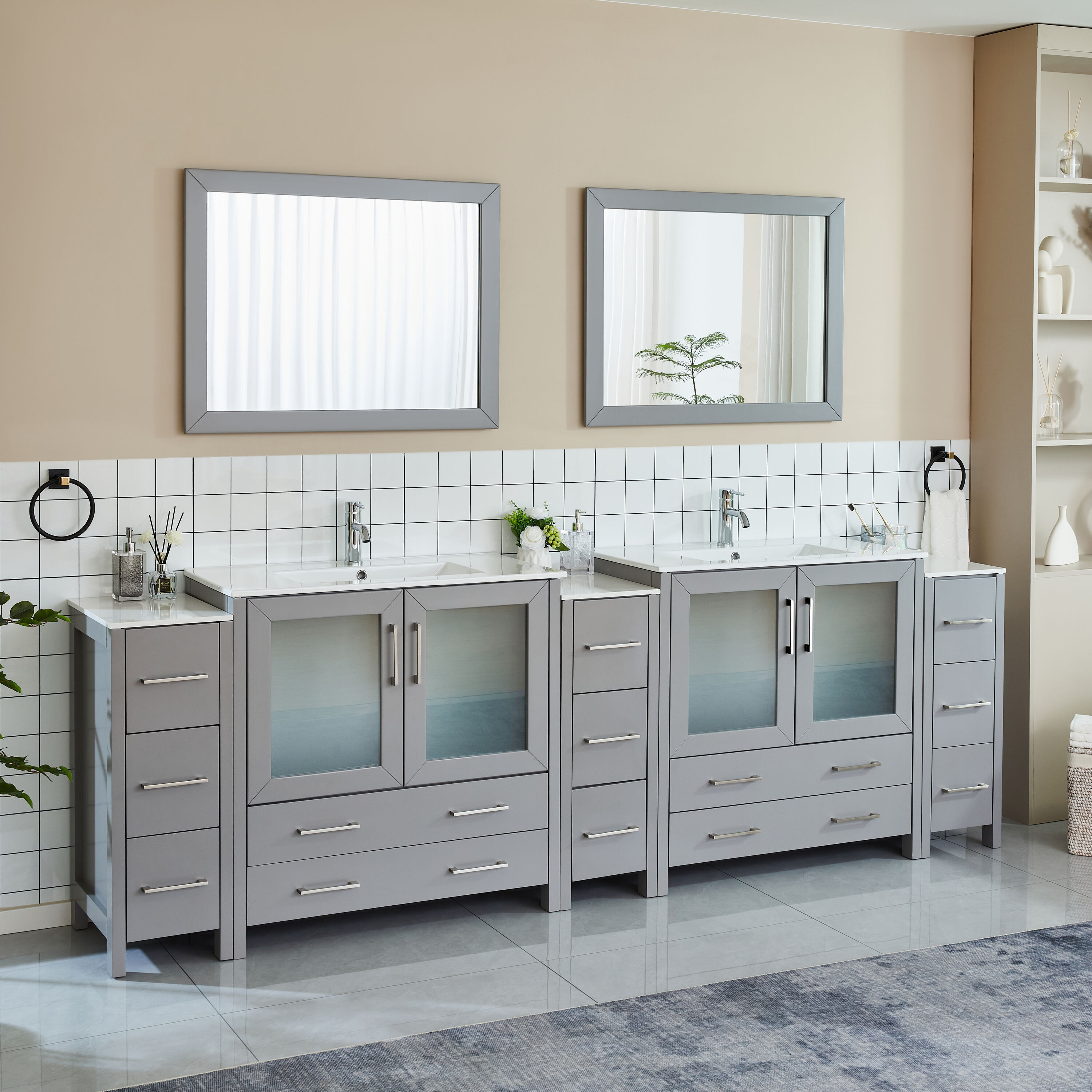 Vanity Art VA3036-108G Bath-Vanity-Combo - View #8