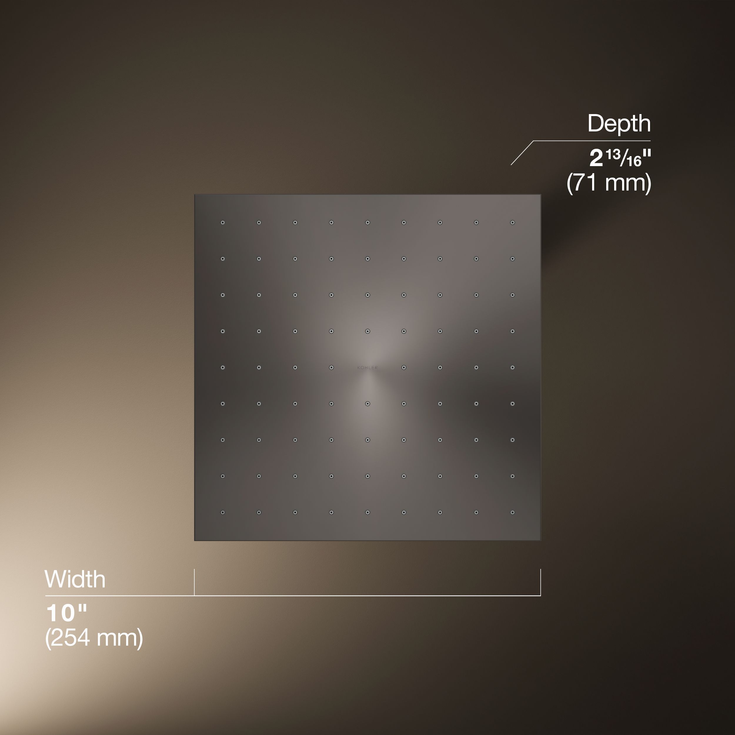 KOHLER 13696-TT Fixed-Showerhead - View #3