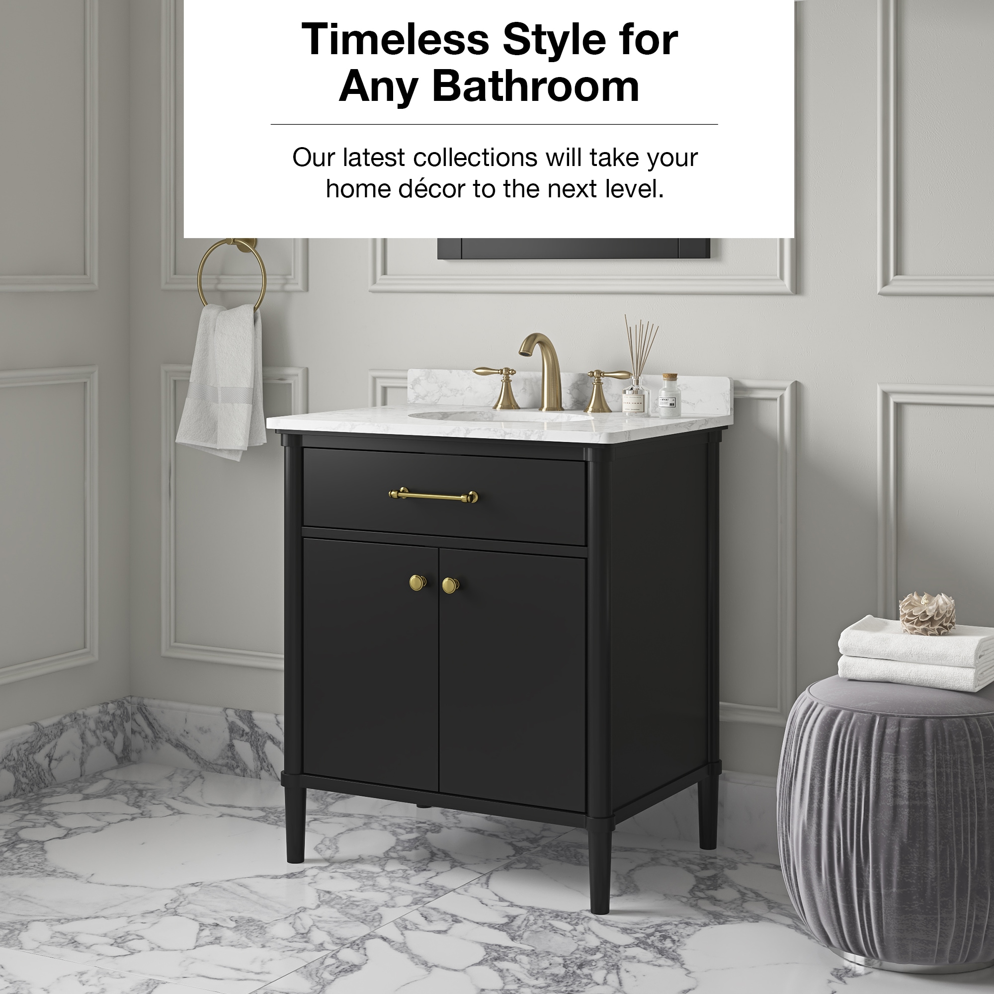 allen + roth RIAN 30B Bath-Vanity-Combo - View #3