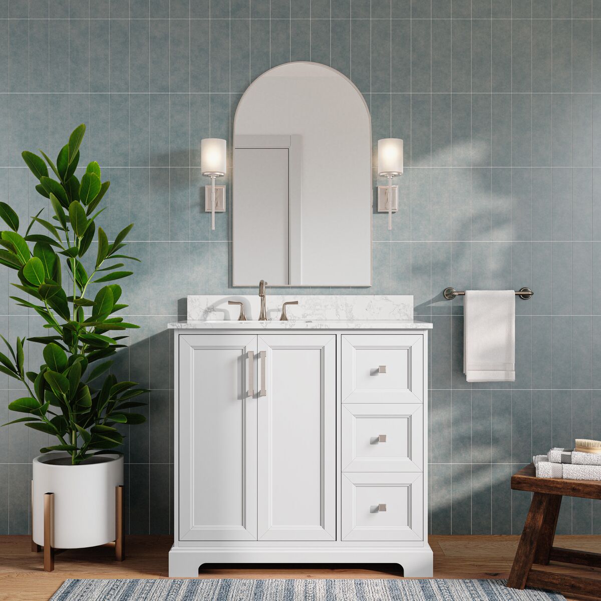 allen + roth LWS36TSVW Bath-Vanity-Combo - View #7