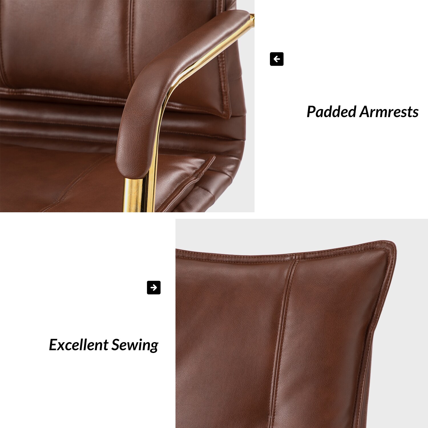 14 Karat Home OFHT0417-BROWN Office-Chairs - View #8