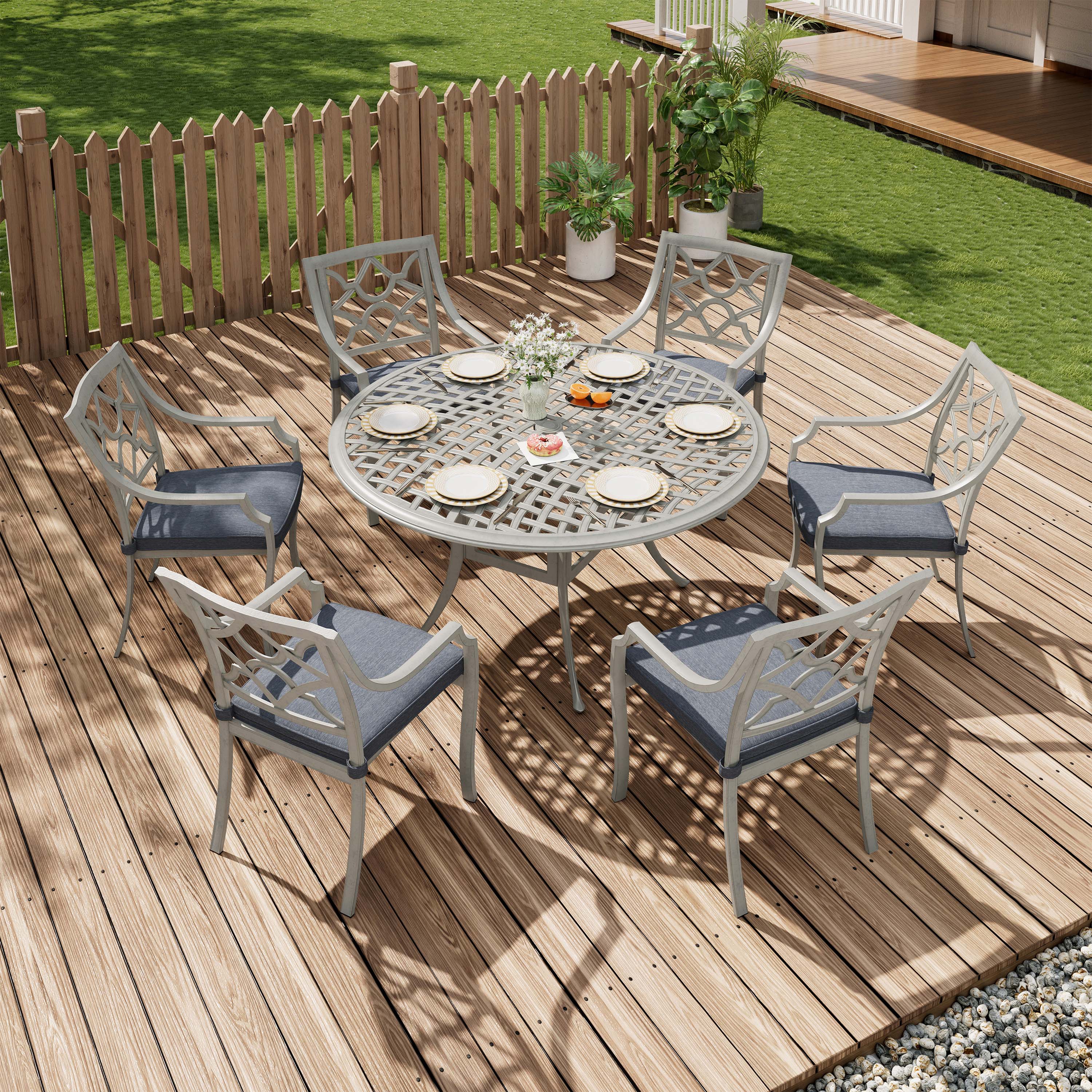 Mondawe MOODCAKLGY6 Patio-Chairs - View #4