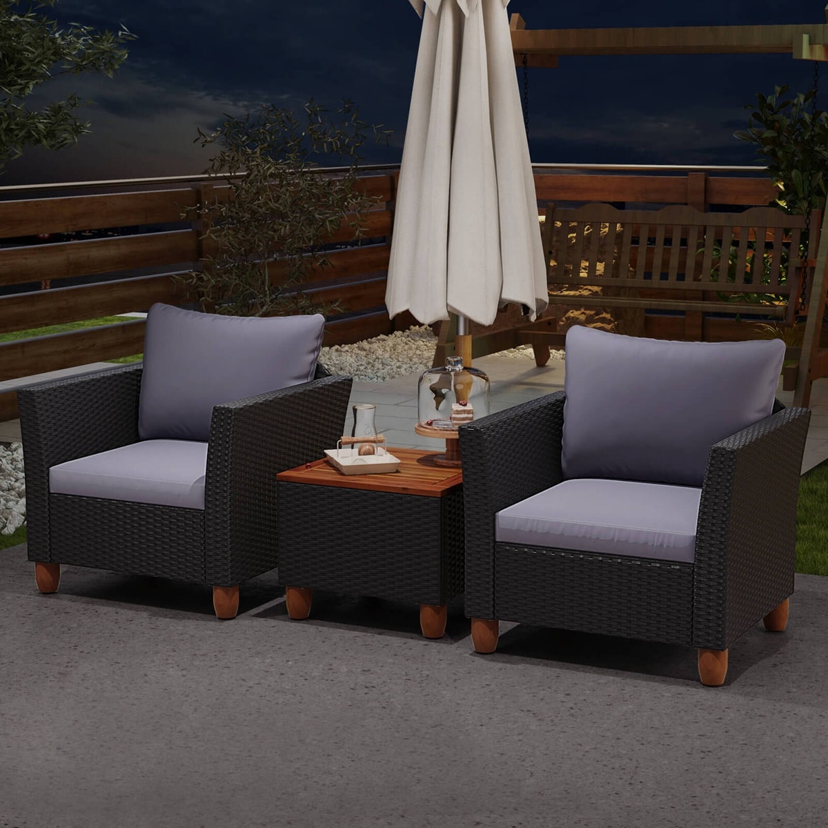 Costway HCST02894 Patio-Conversation-Sets - View #5